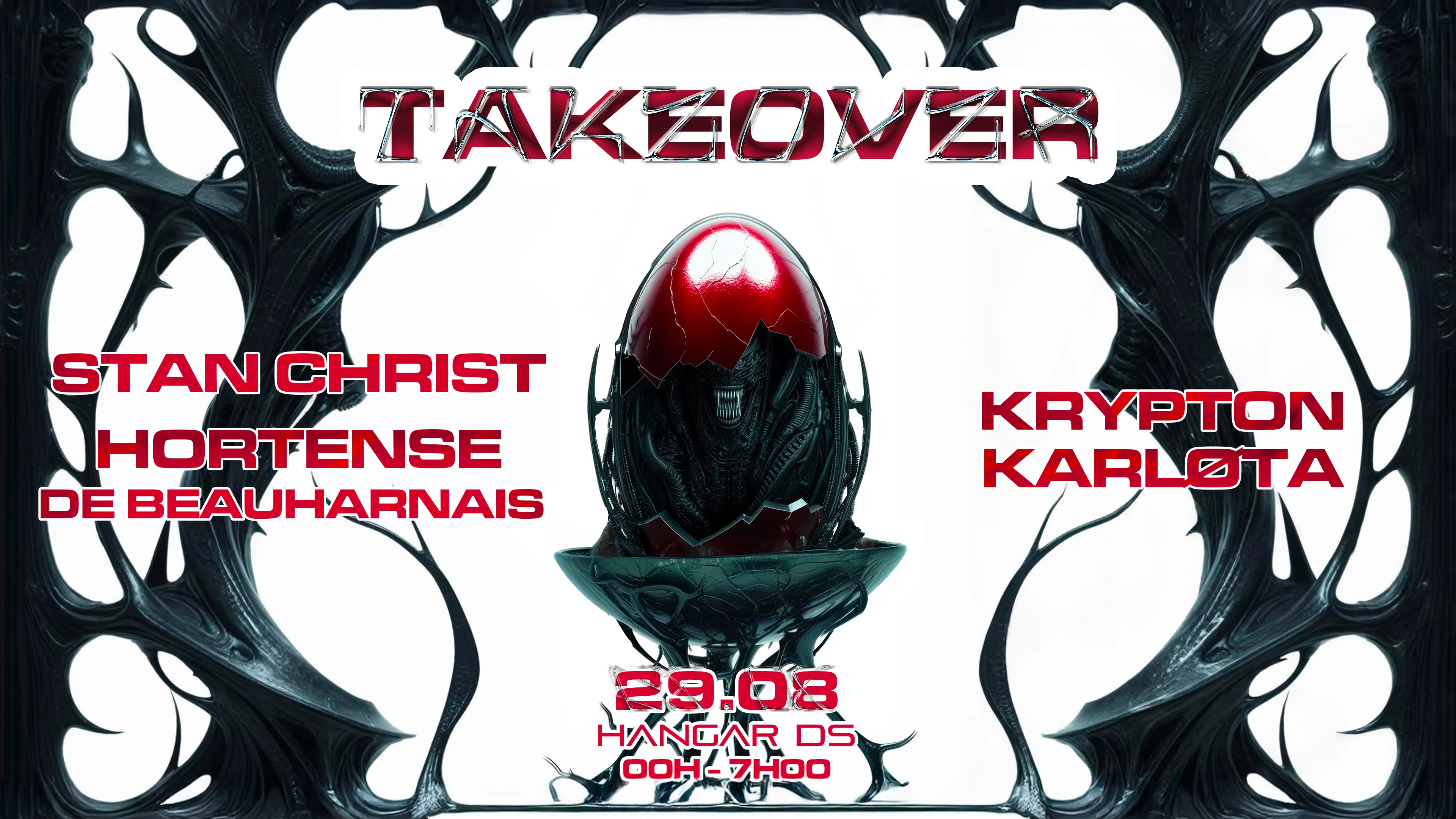 Takeover W/ Stan Christ / Krypton / Karlota / Hortense