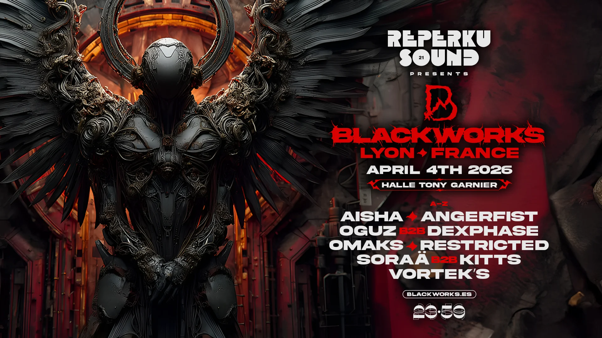 Reperkusound #21 - Nuit 2  |  Invite Blackworks X 23:59
