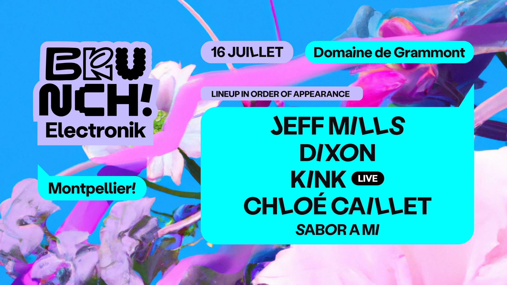 Brunch Electronik Montpellier 2023
