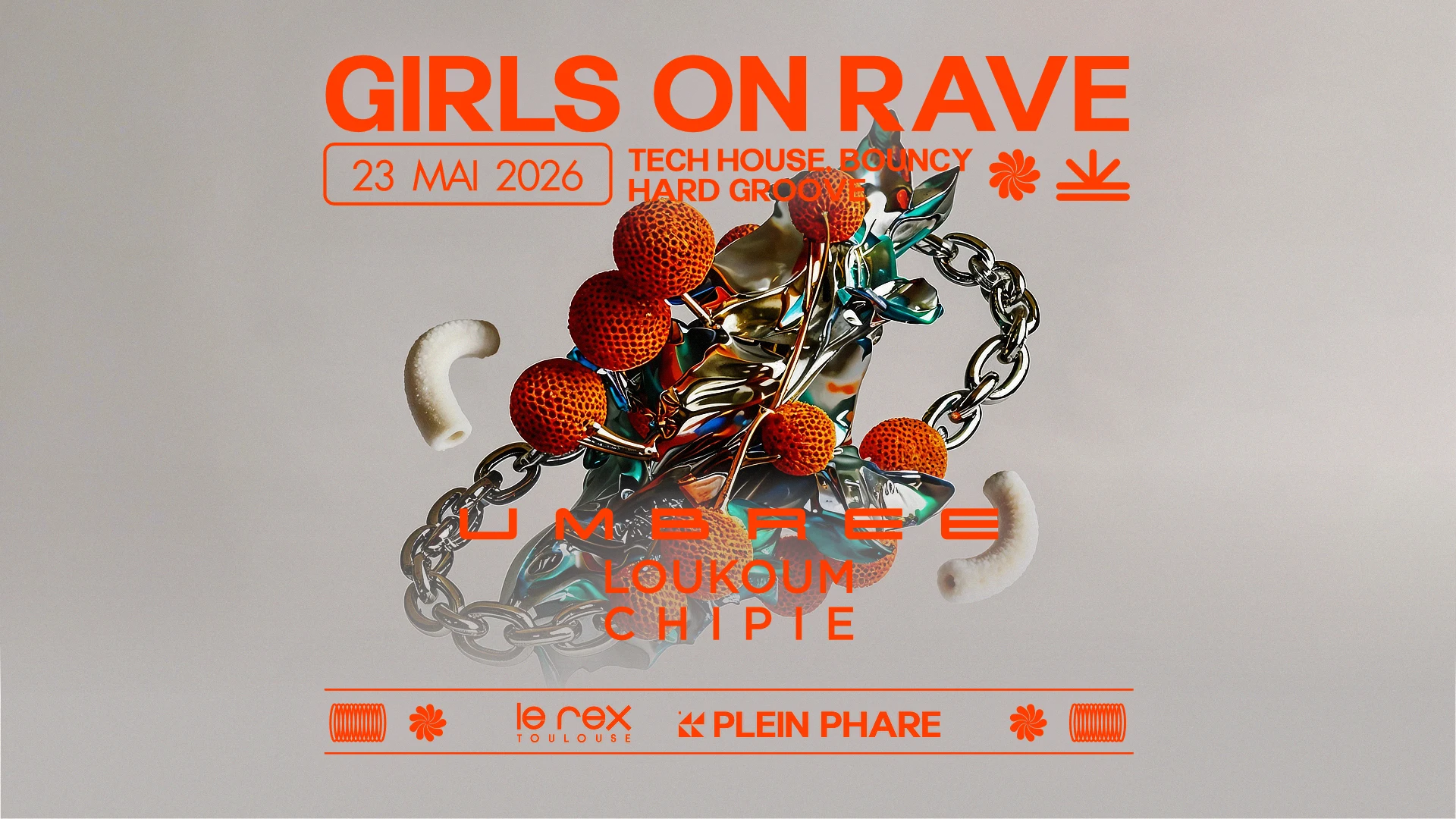 Girls On Rave Inv. Umbree, Loukoum & Chipie