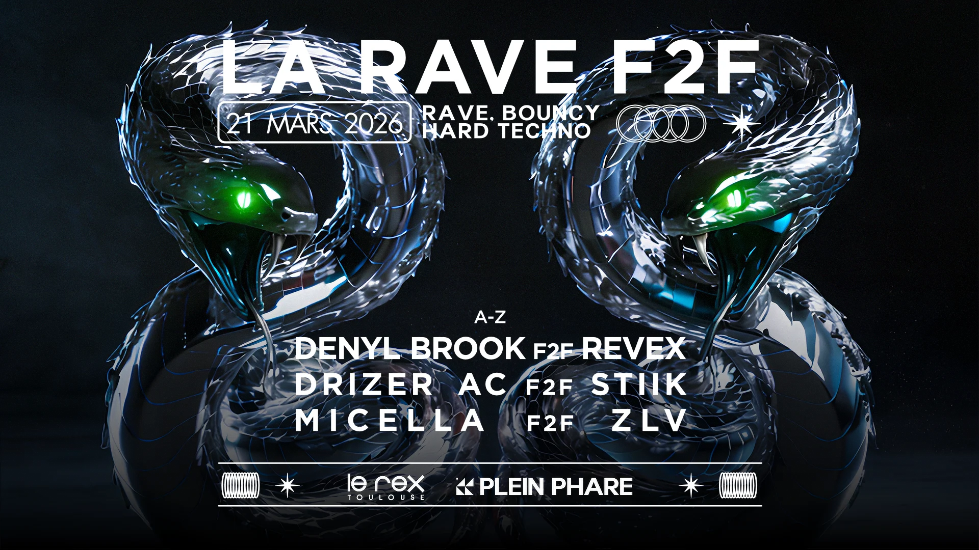 La Rave En F2f (Face À Face) -Scène 360- Le Rex De Toulouse