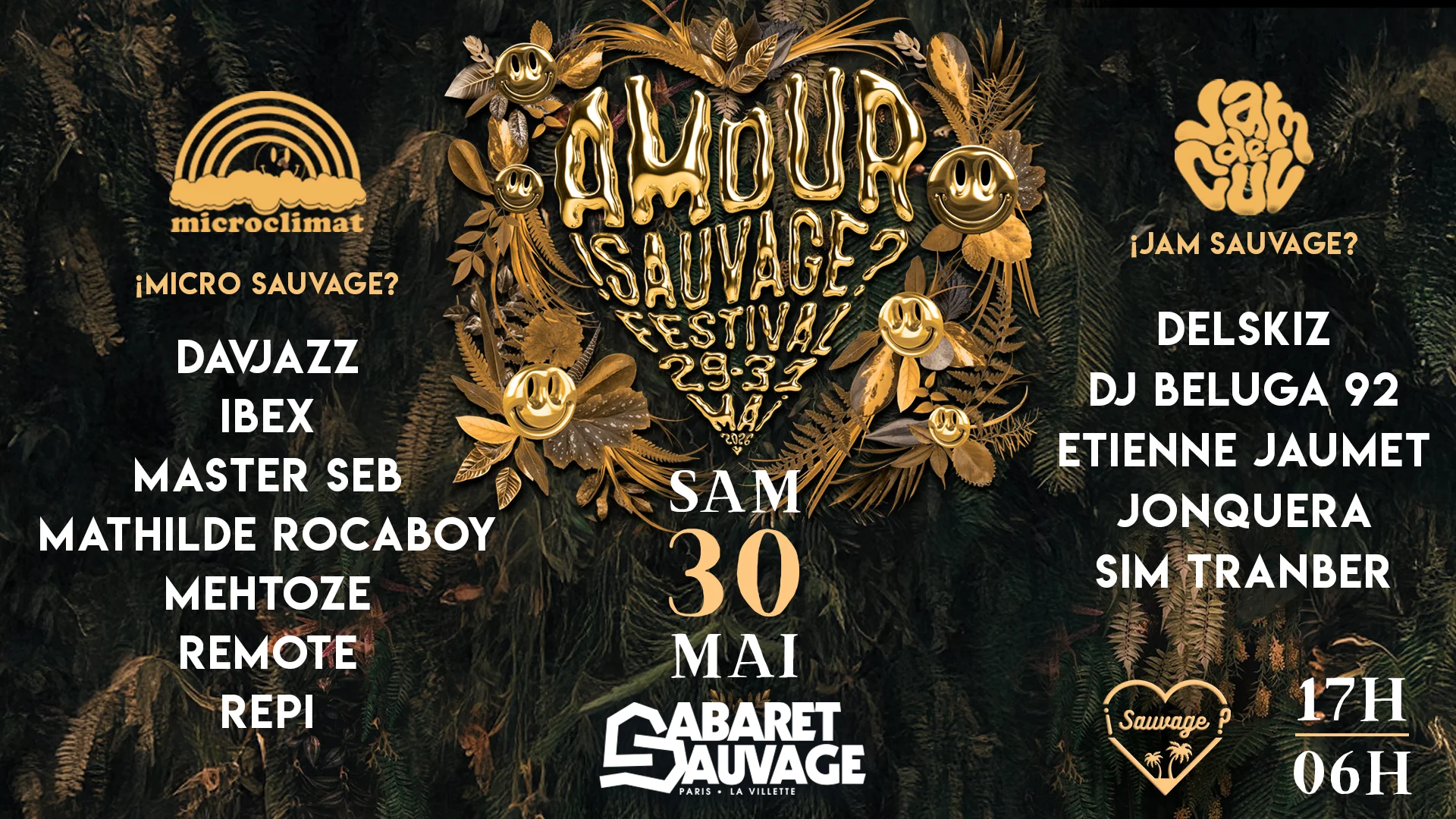 Microclimat+Jam De Cul• Jour 2 • ¡Amour Sauvage Festival #4?