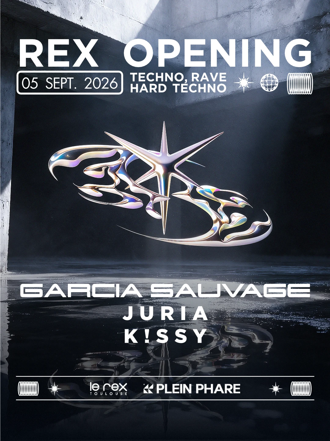 Rex Techno Opening X Plein Phare *Entrée Gratuite