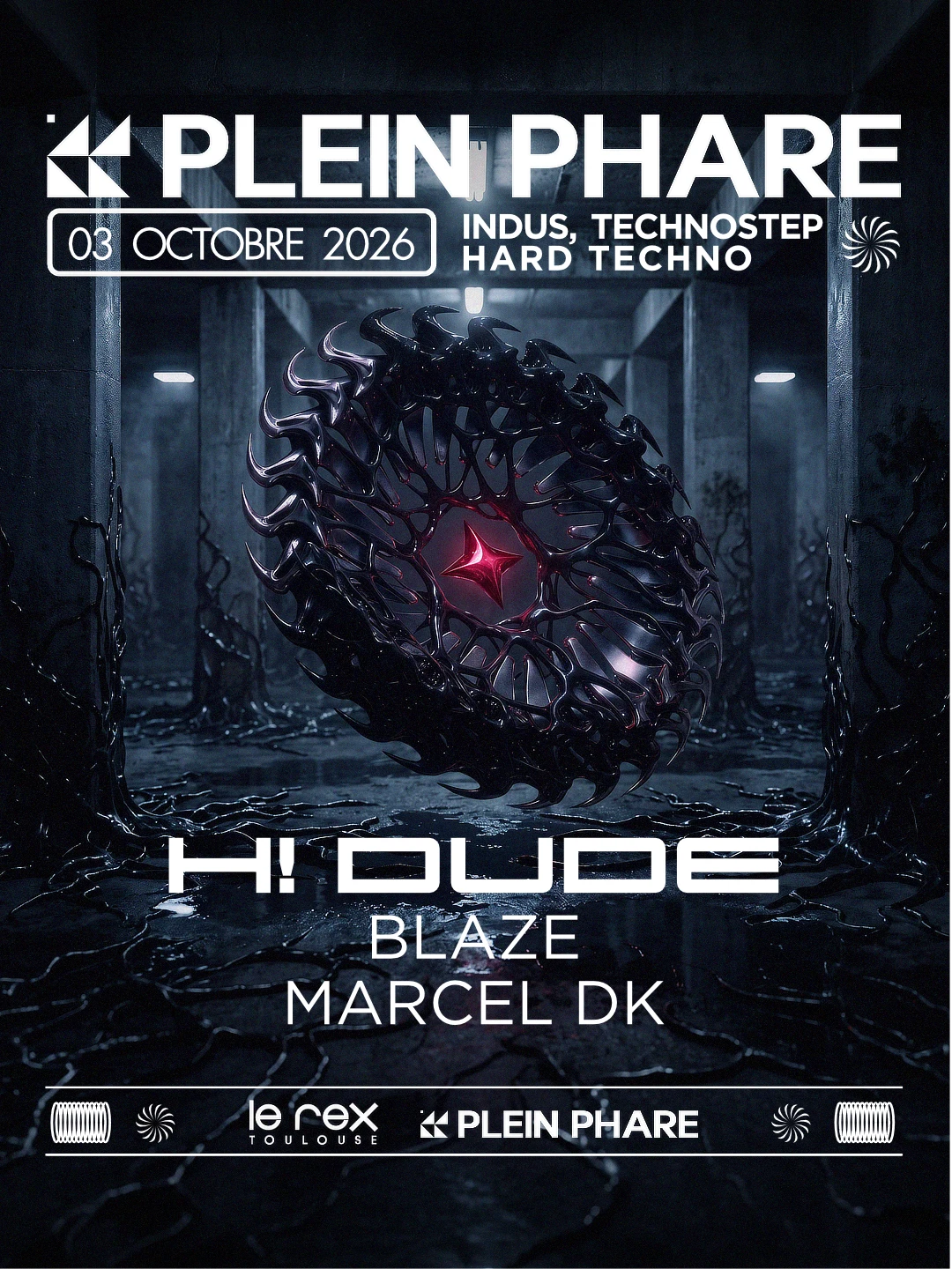 H! Dude, Blaze & Marcel Dk (Technostep, Hard Techno, Indus)