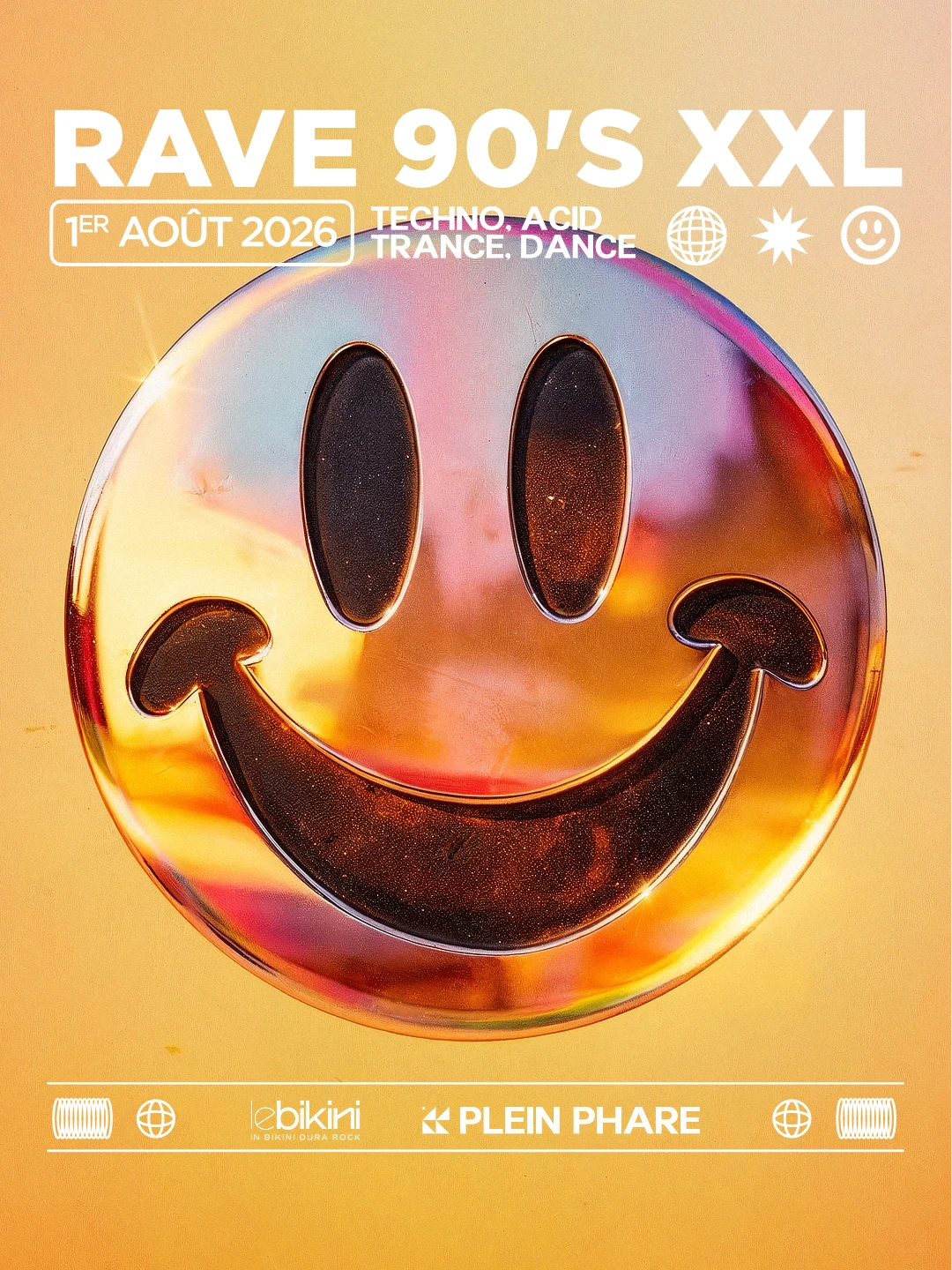 Rave 90's Xxl - Summer Edition - *Entrée Gratuite
