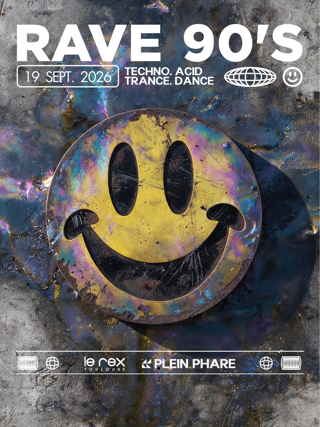 Rave 90's - Plein Phare - *Entrée Gratuite