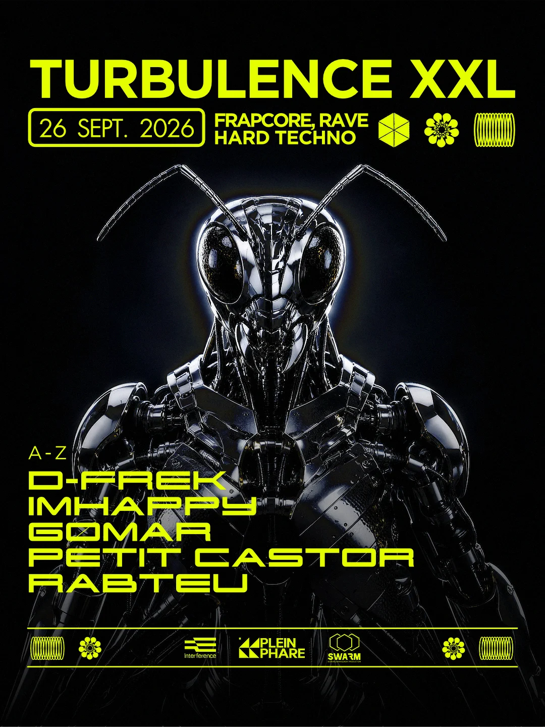 Turbulence Xxl Inv. Swarm (D-Frek, Imhappy, Rabteu & More)