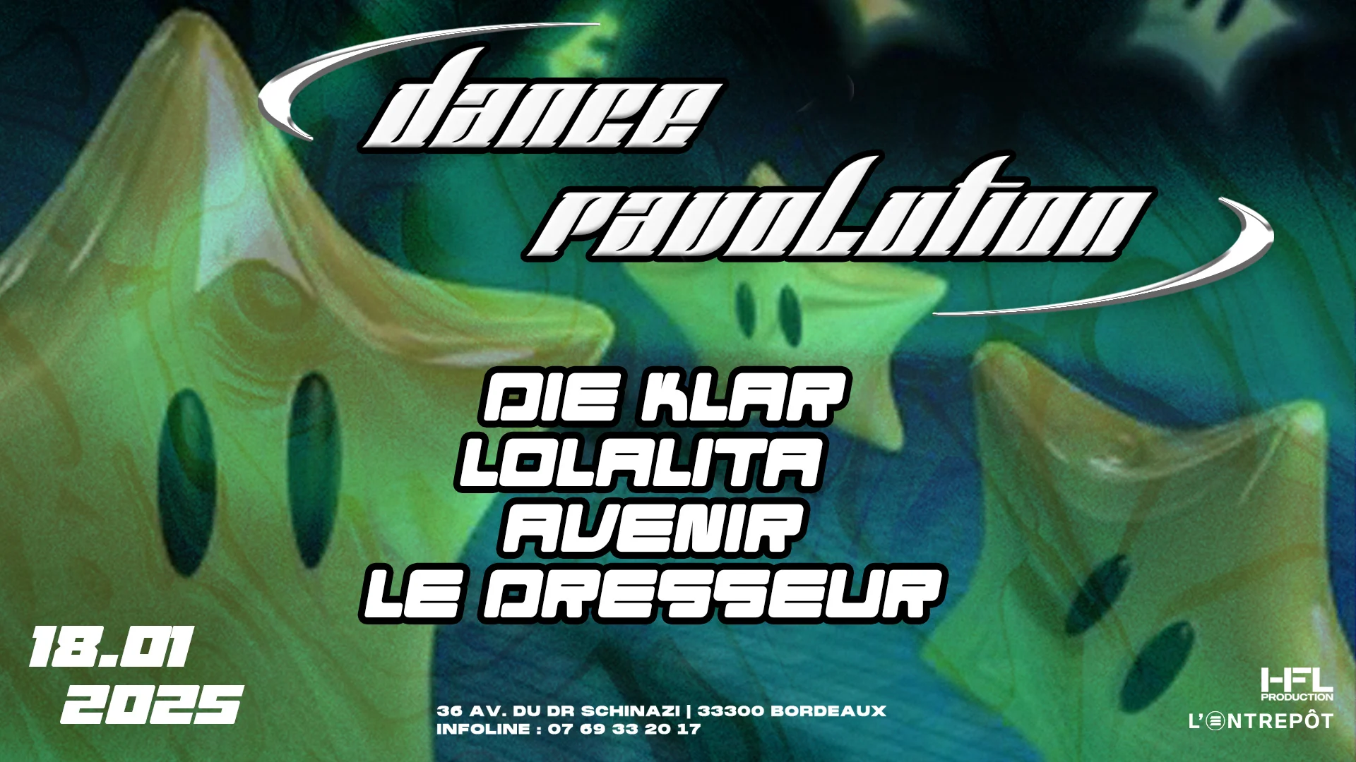Dance Ravolution W/ Die Klar / Lolalita / Avenir /