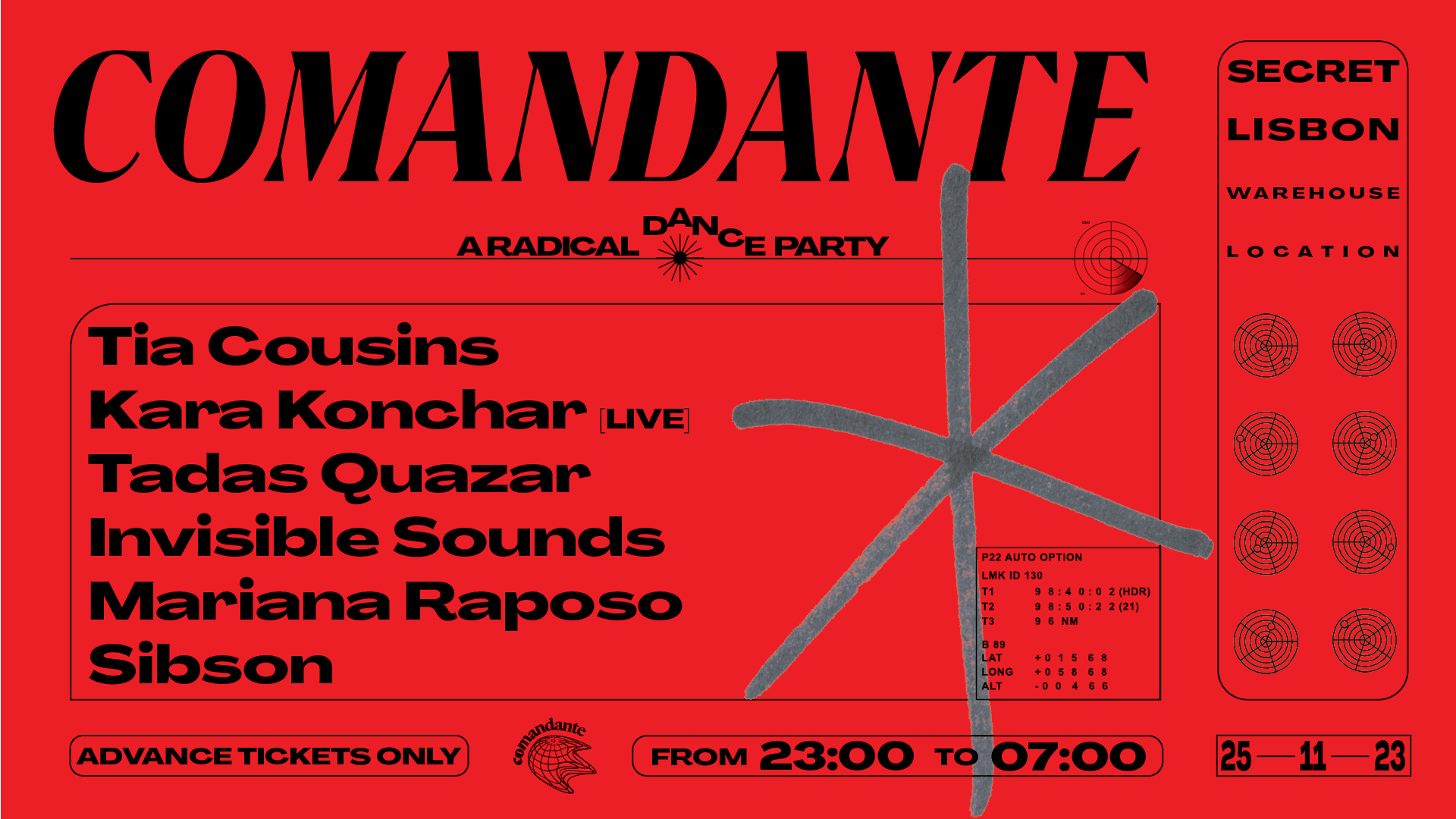 Comandante: A Radical Dance Party [Secret Warehouse]