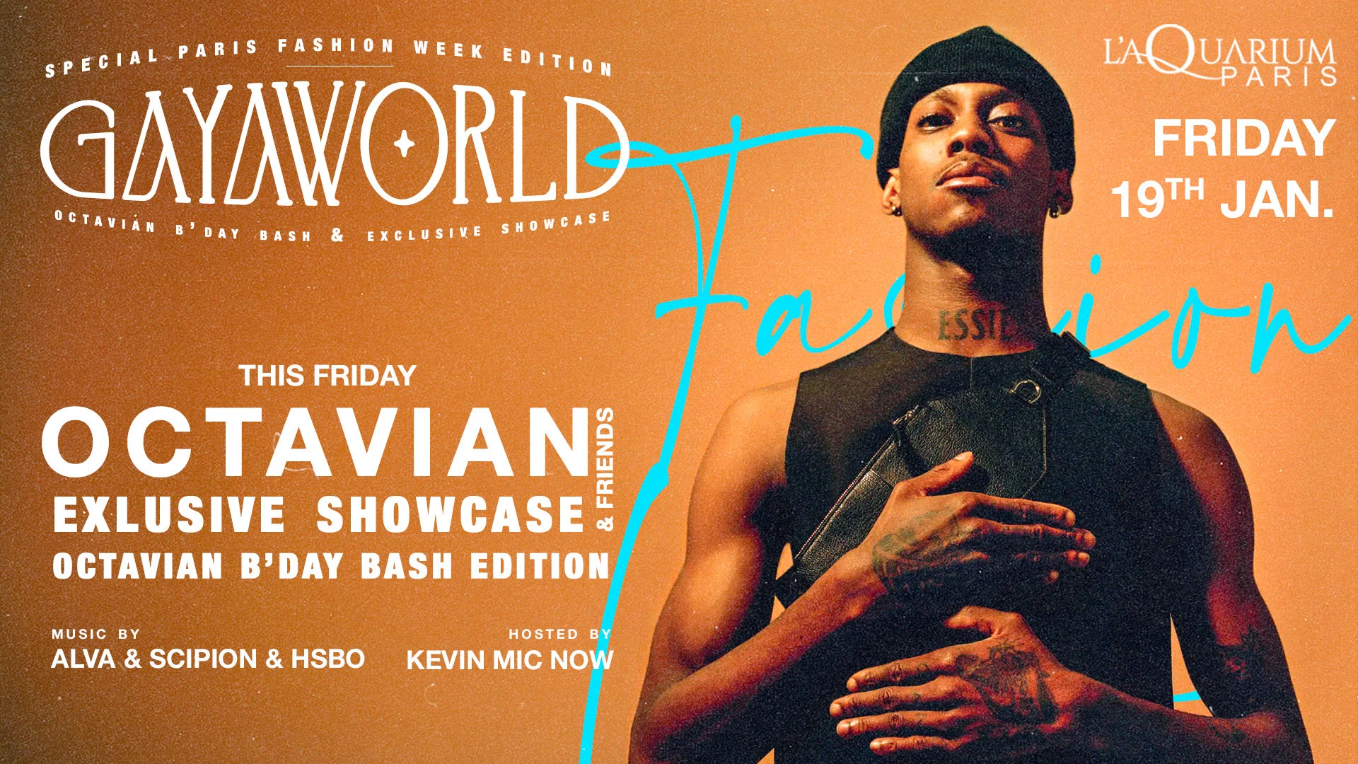Octavian Showcase X Gayaworld X Aquarium Club / Pfw