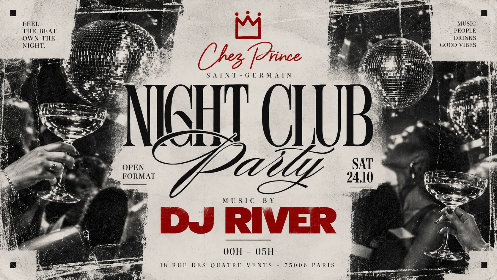 Samedi - Open Format — Chez Prince Saint-Germain