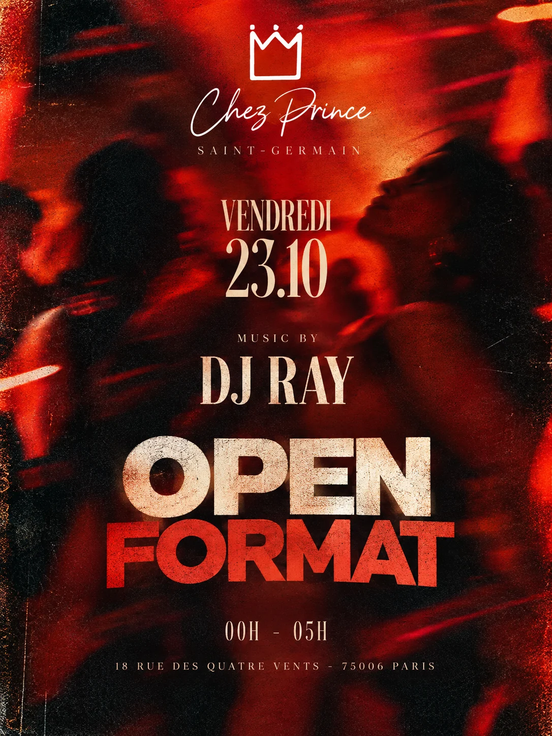 Chez Prince — Open Format - Vendredi