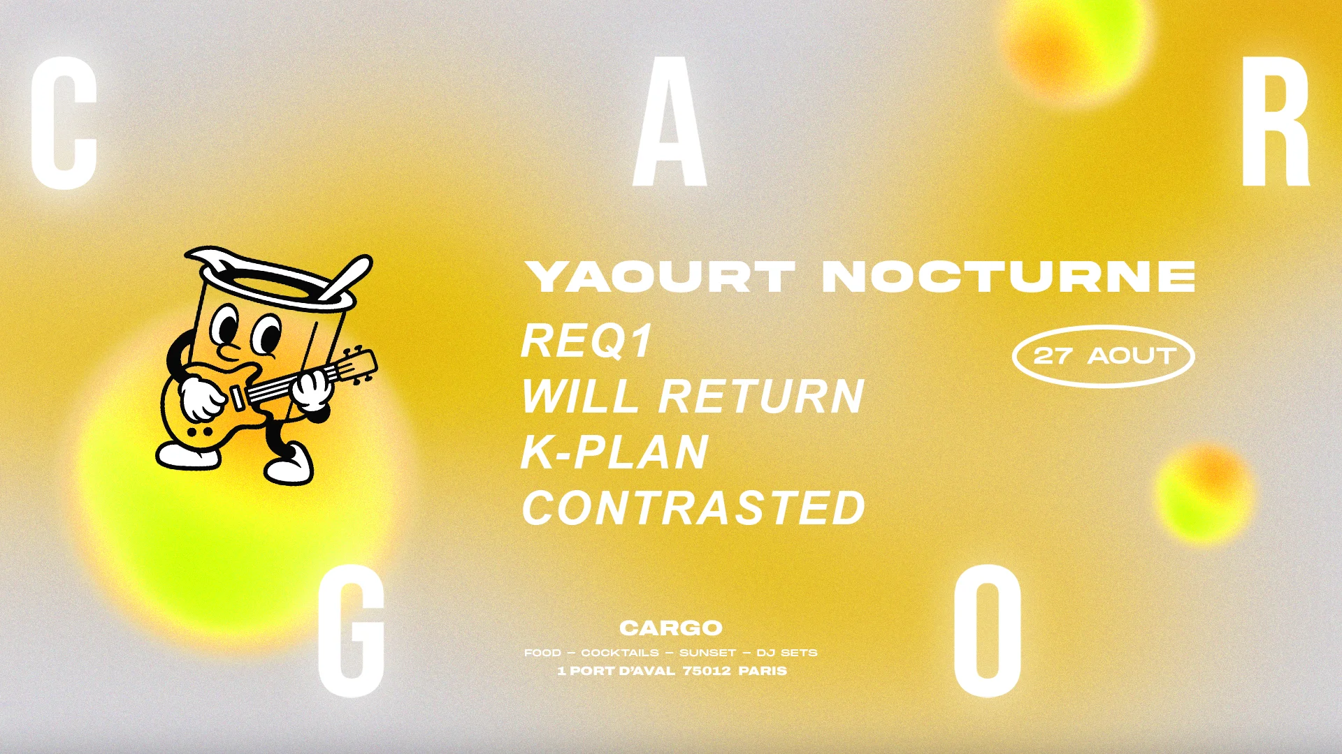 Cargo | Yaourt Nocturne #10