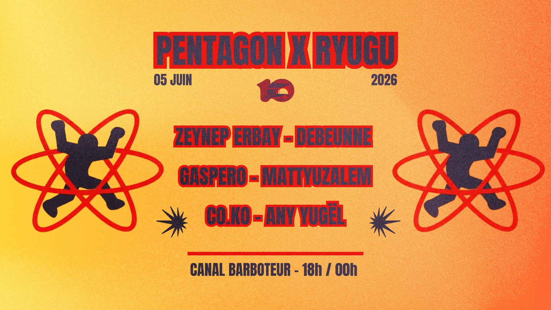 Pentagon & Ryugu Open Air Party @Barboteur