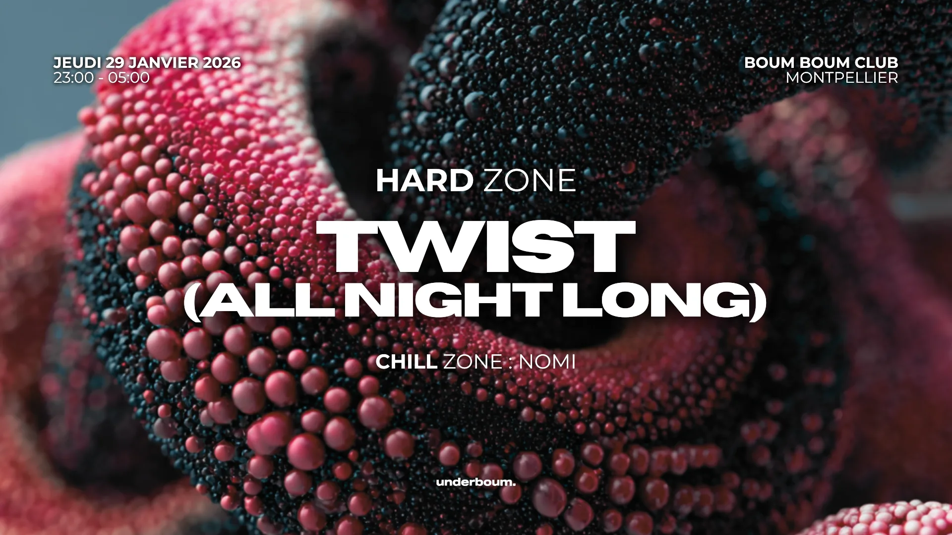 Underboum : Twist (All Night Long)