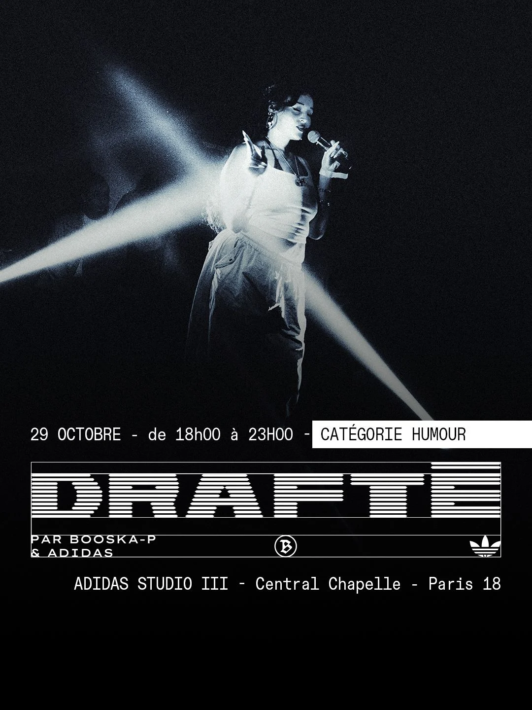Drafté Par Booska-P & Adidas : Humour — Central Chapelle