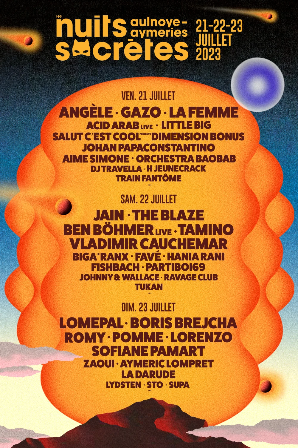 Festival Les Nuits Secrètes 2023