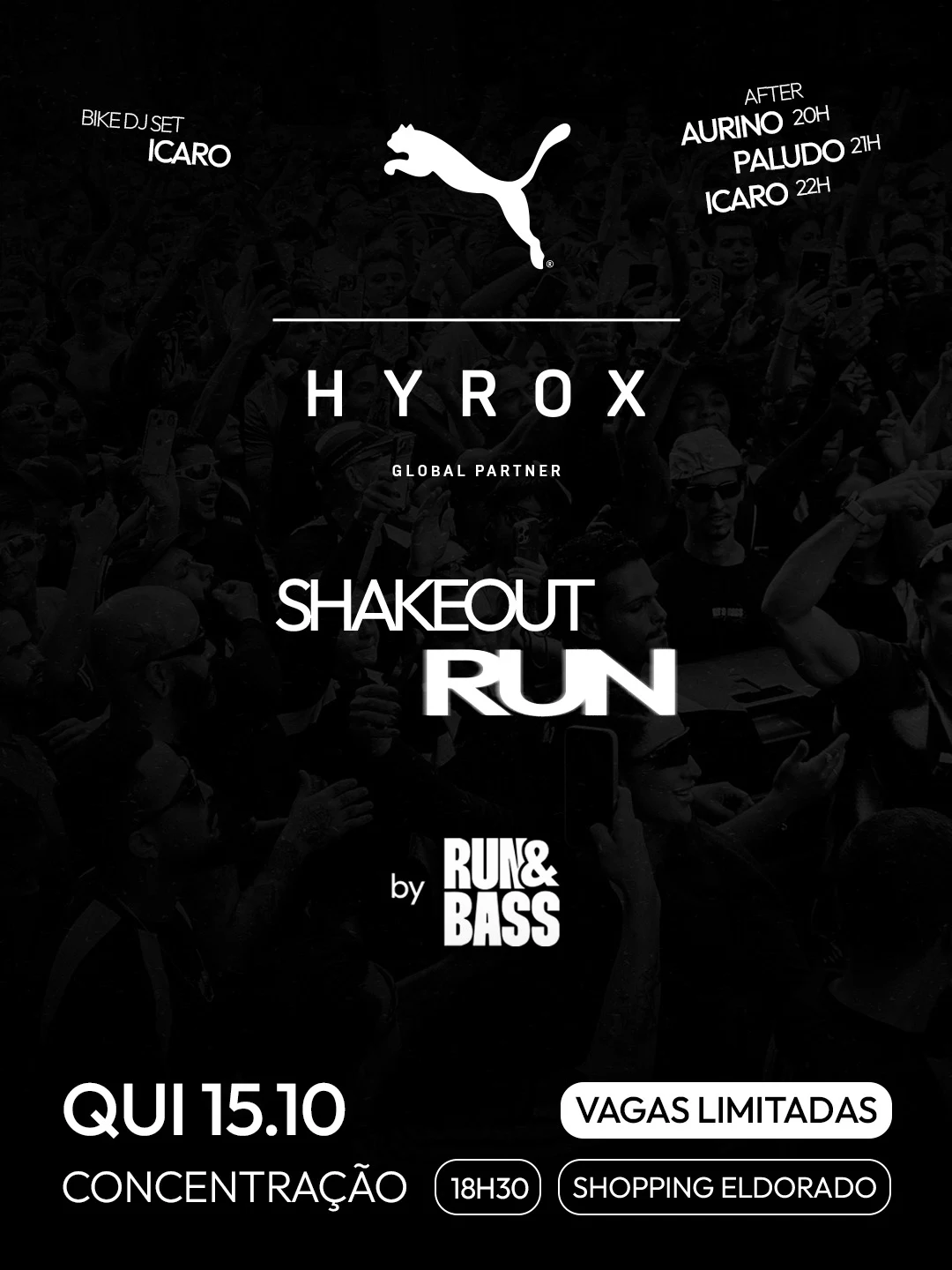 Puma X Hyrox Shakeout Run