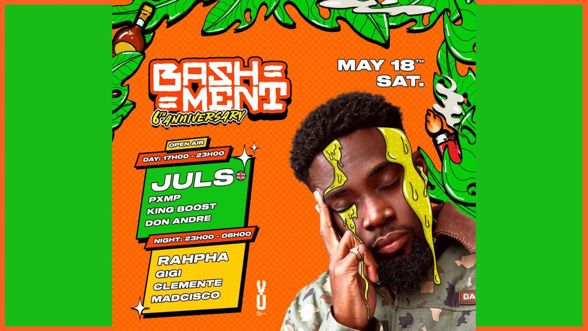 Bashment 6th Anniversary With Juls
