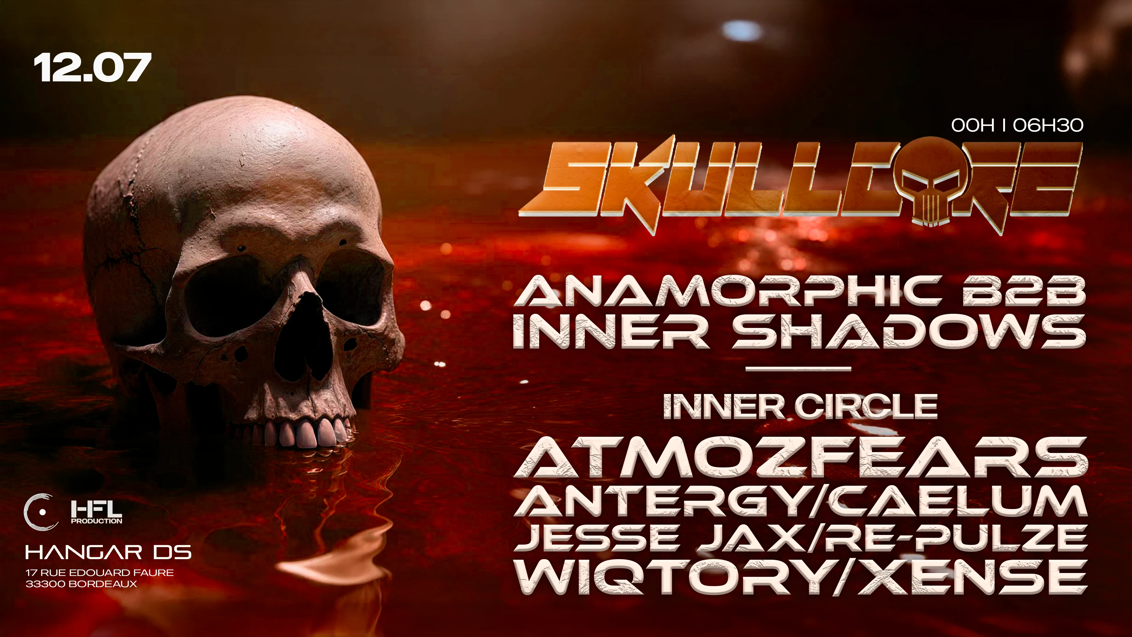 Skullcore W/ Atmozfears / Antergy / Caelum / Jesse Jax / ...