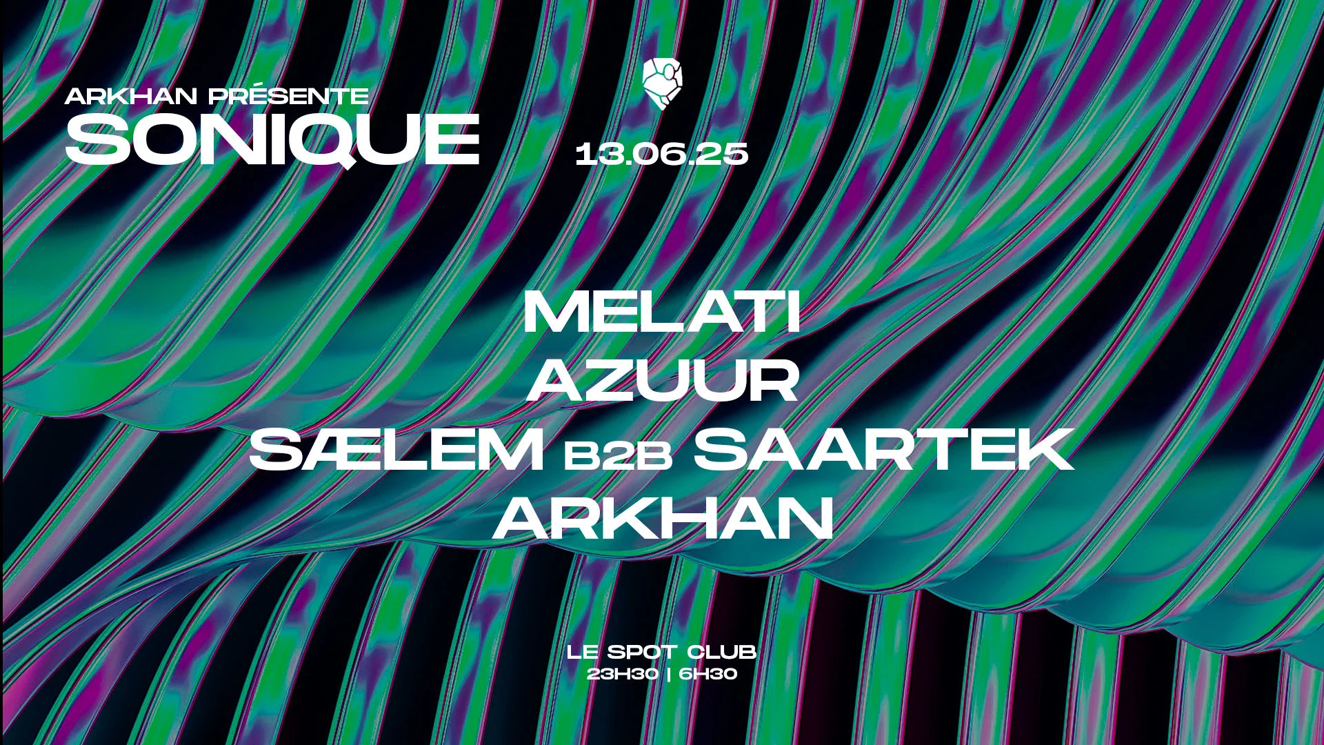 Sonique - Melati, Azuur, Saelem B2b Saartek, Arkhan