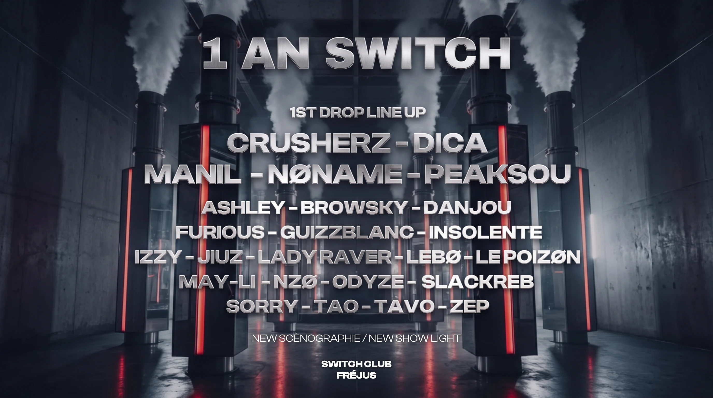 1 An Switch Xxl - Nøname - Crusherz - Dica - 2 Jours De Rave