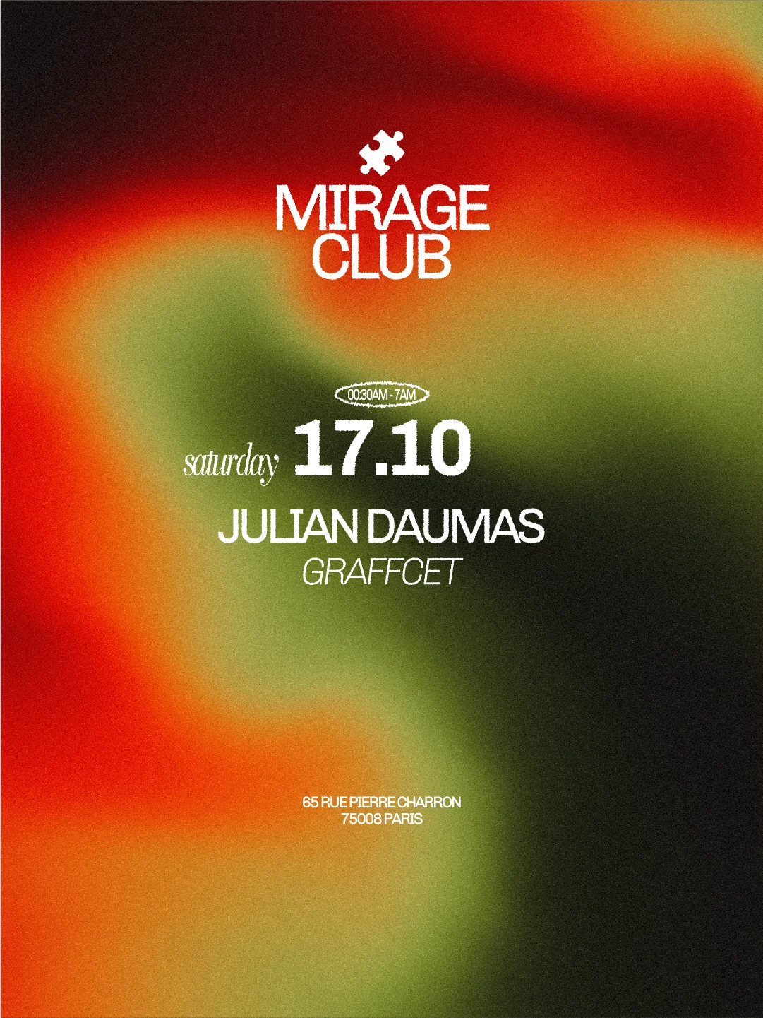 Mirage / Julian Daumas, Graffcet