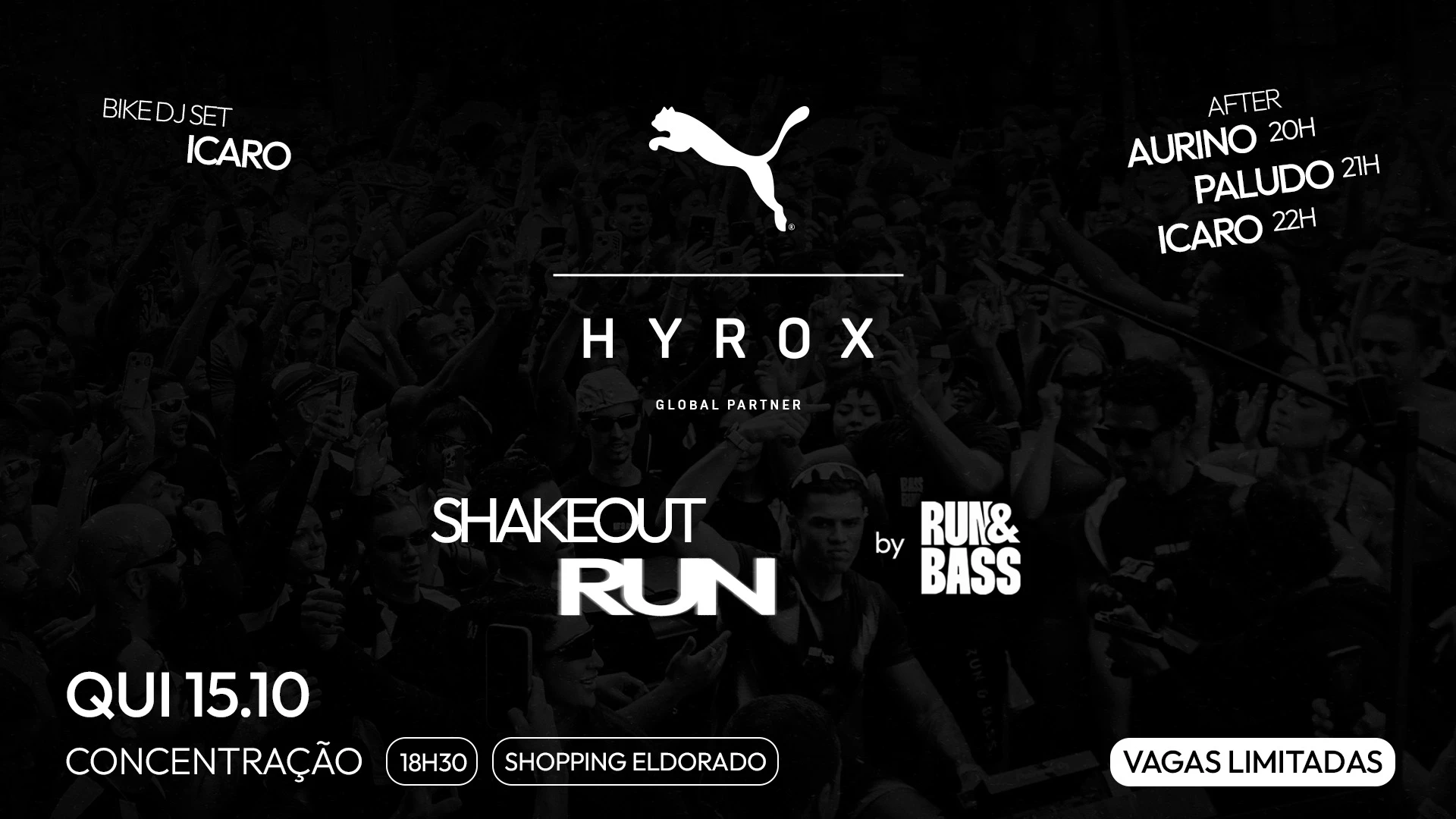 Puma X Hyrox Shakeout Run