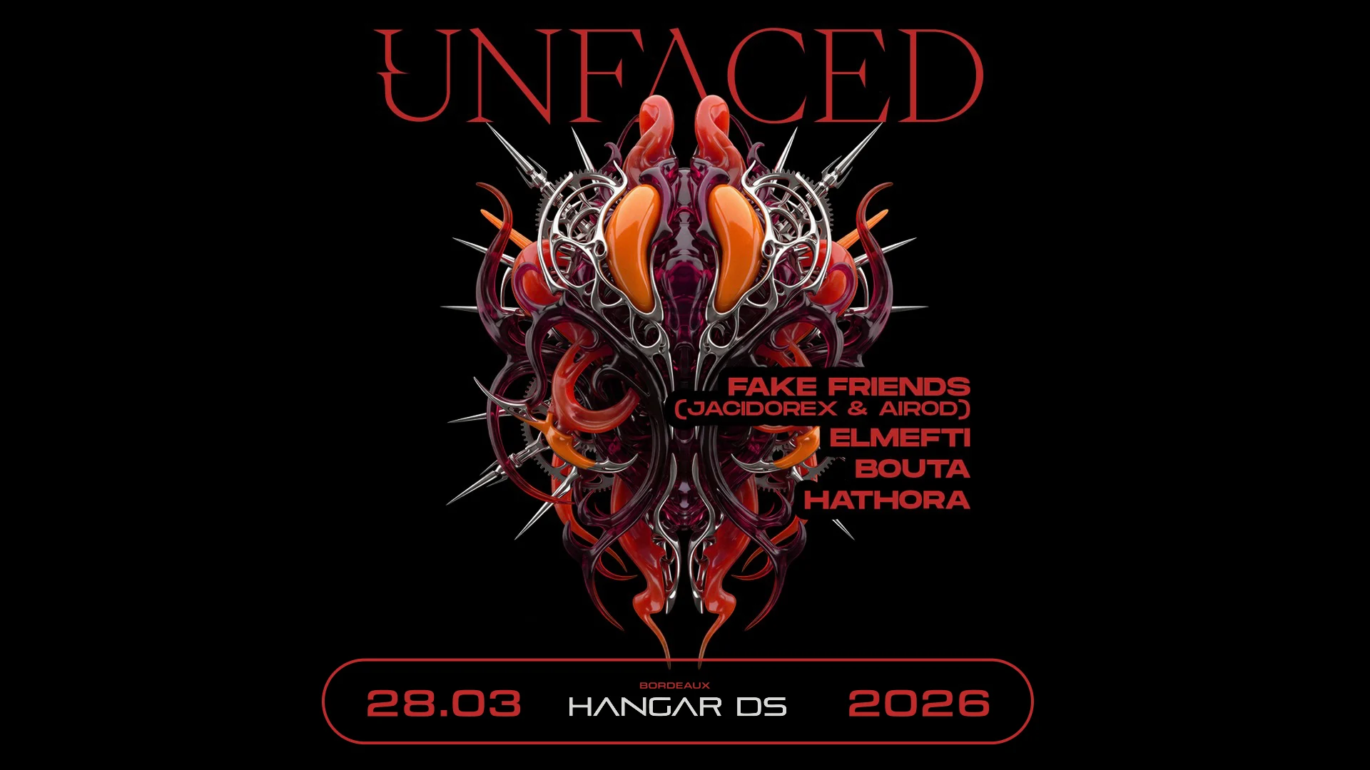Unfaced // Fake Friends - Elmefti - Bouta - Hathora