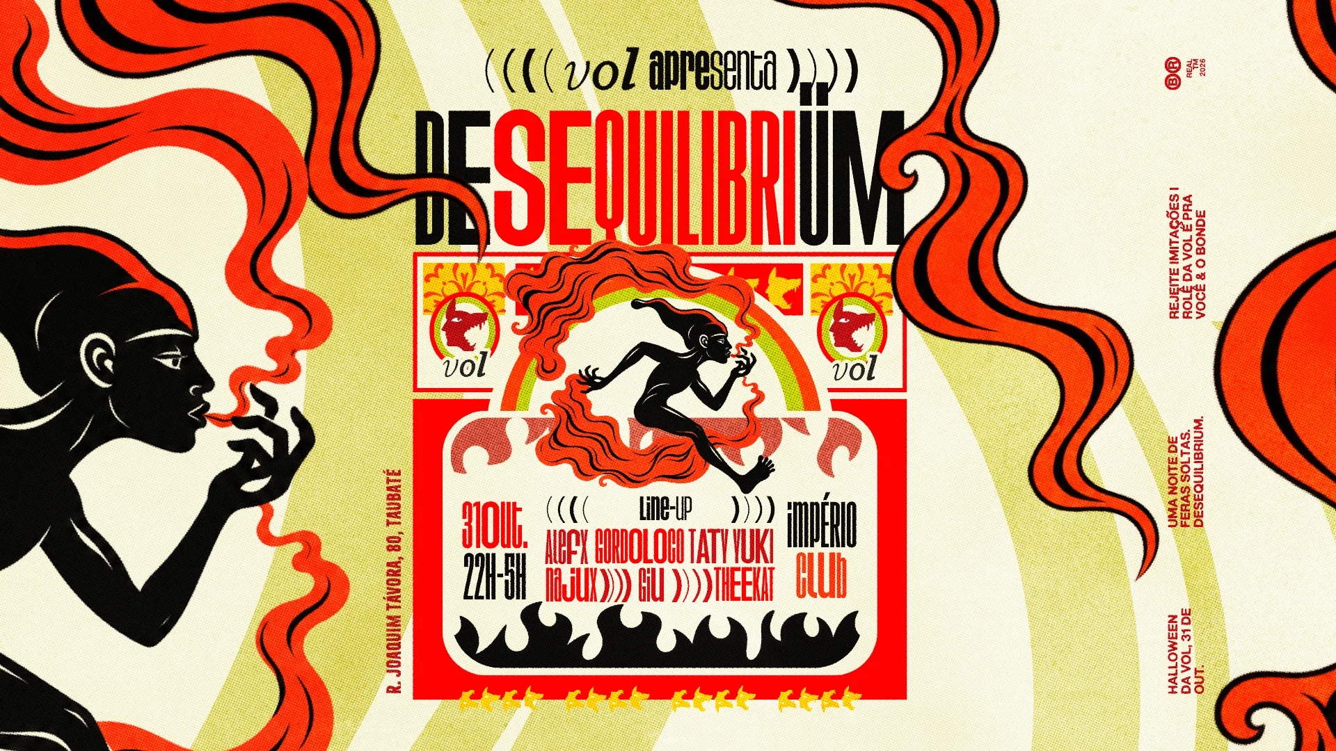 Vol Apresenta: Desequilibriüm | Dia Do Saci