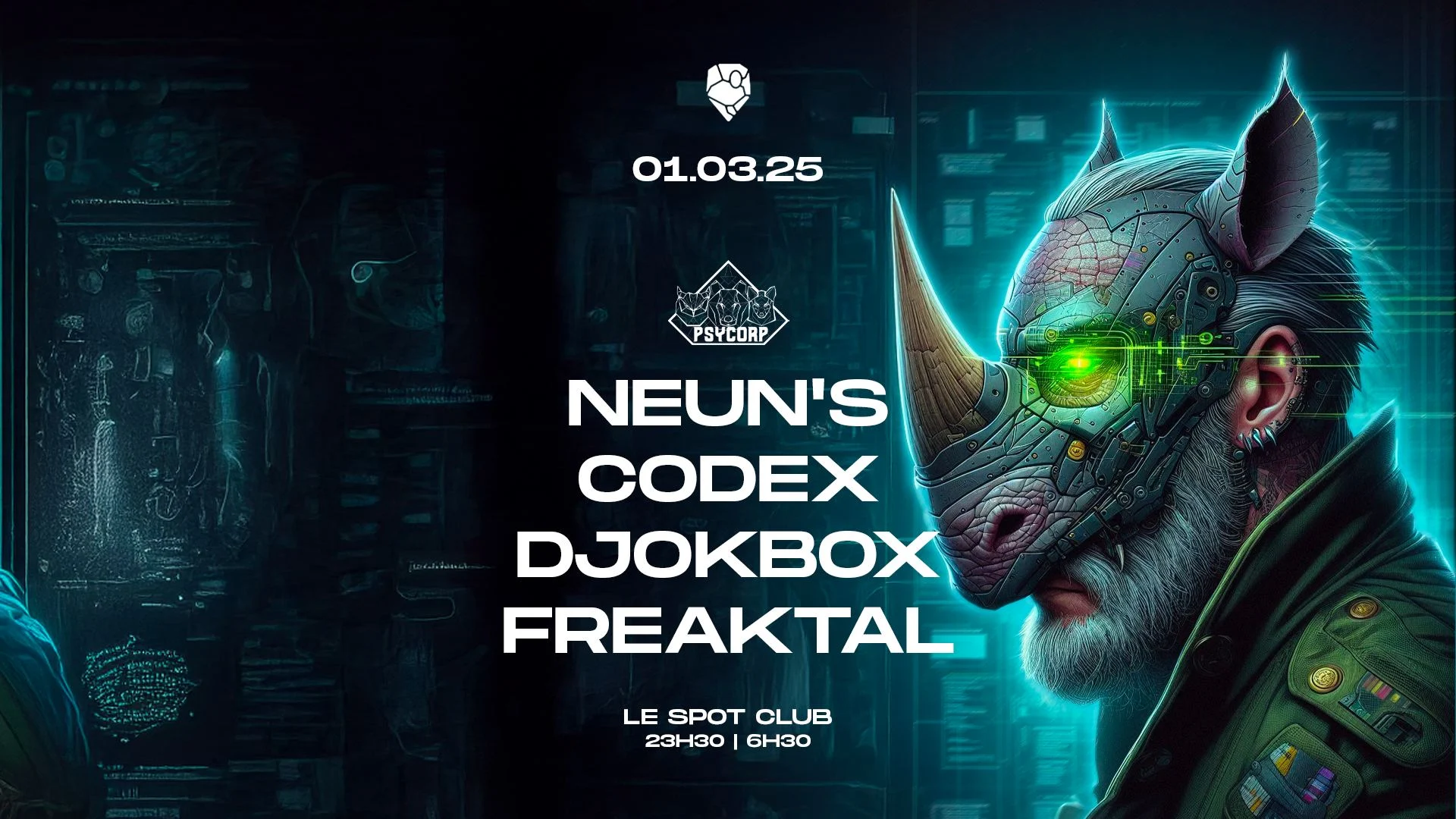 Psyberpunk - Neun's, Codex, Djokbox, Freaktal