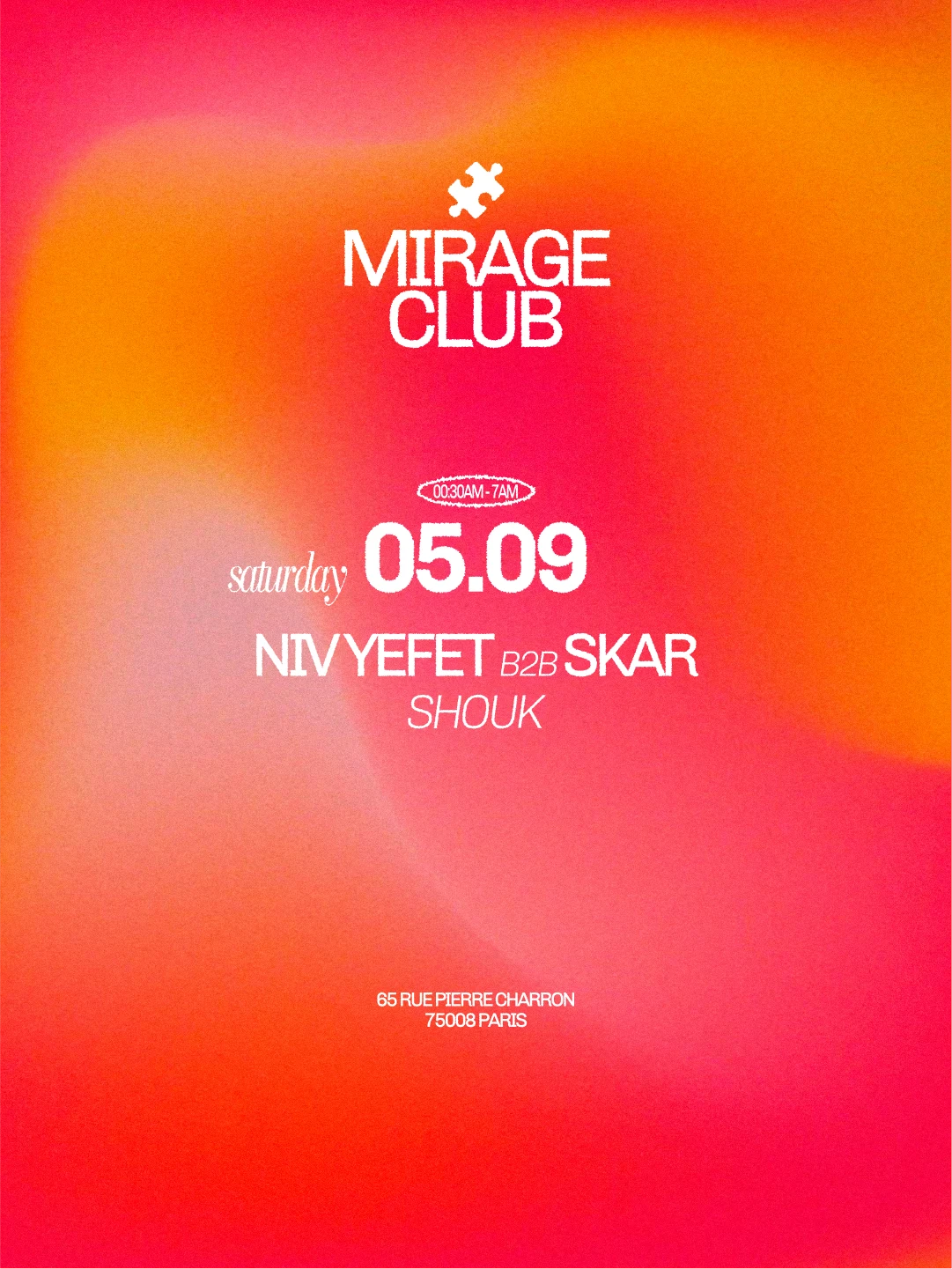 Mirage / Niv Yefet + Skar + Shouk