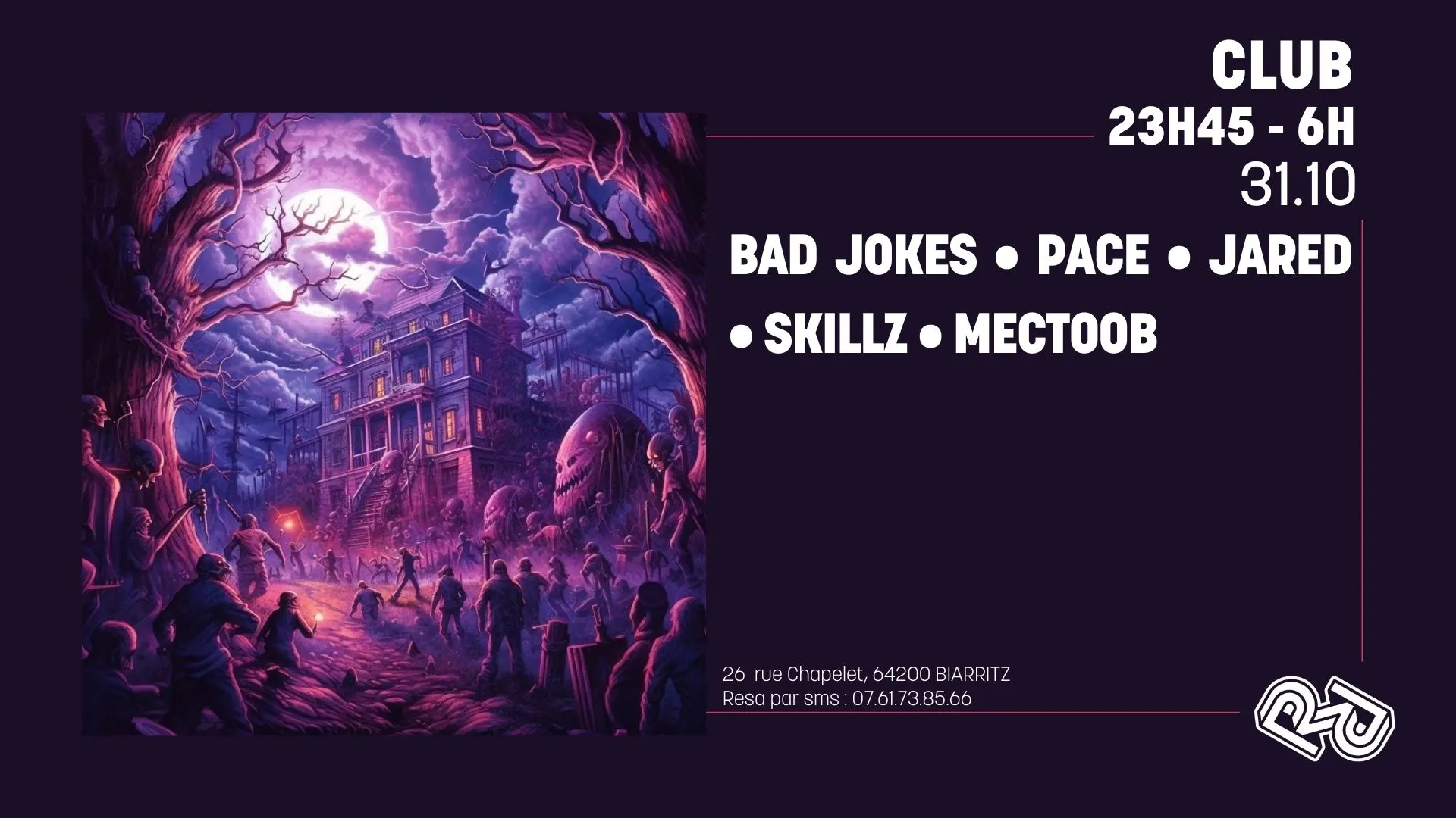 La Rhapsodie • Halloween Party (Dj Skillz & Friends)