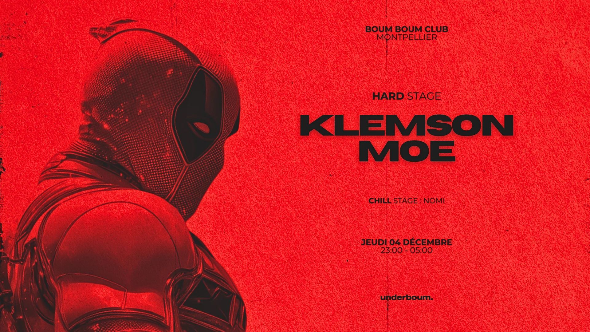 Underboum : Klemson - Moe