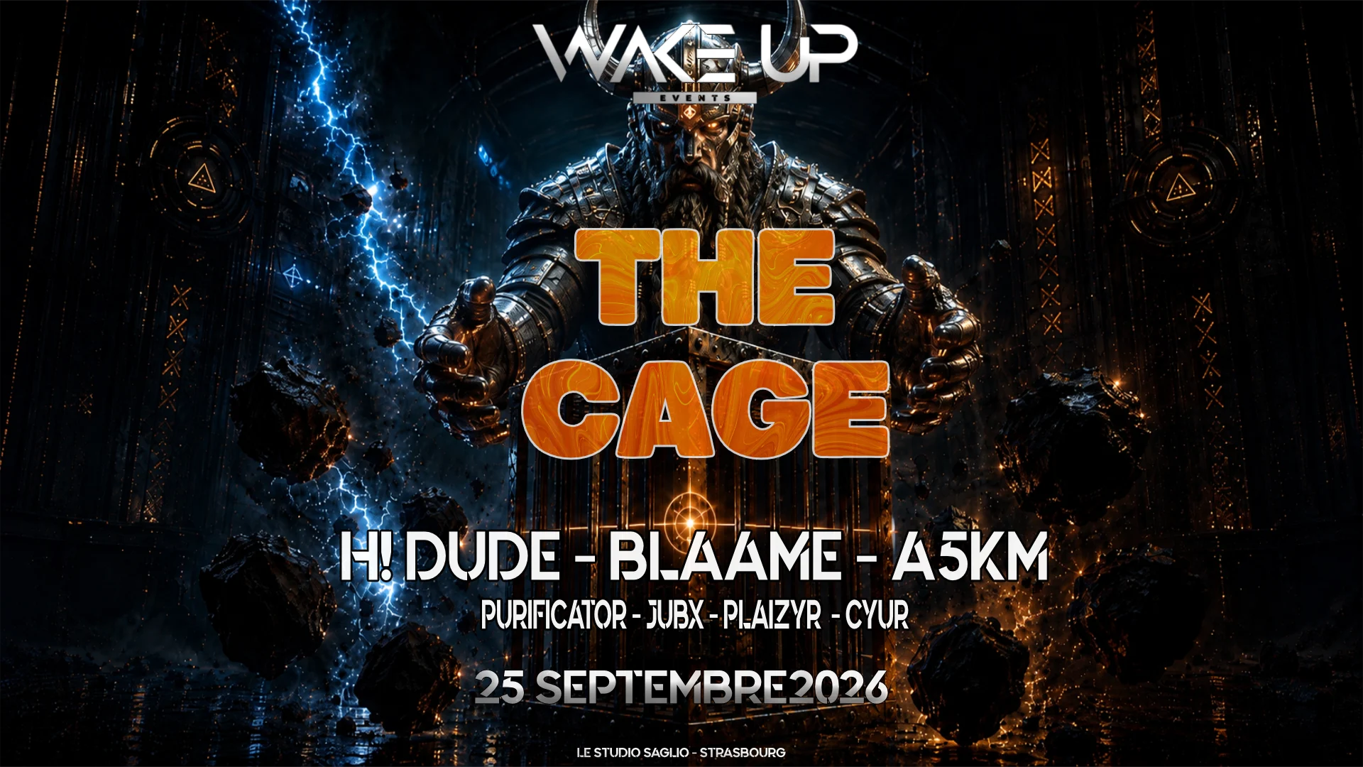 The Cage W: H! Dude, A5km, Baame +++