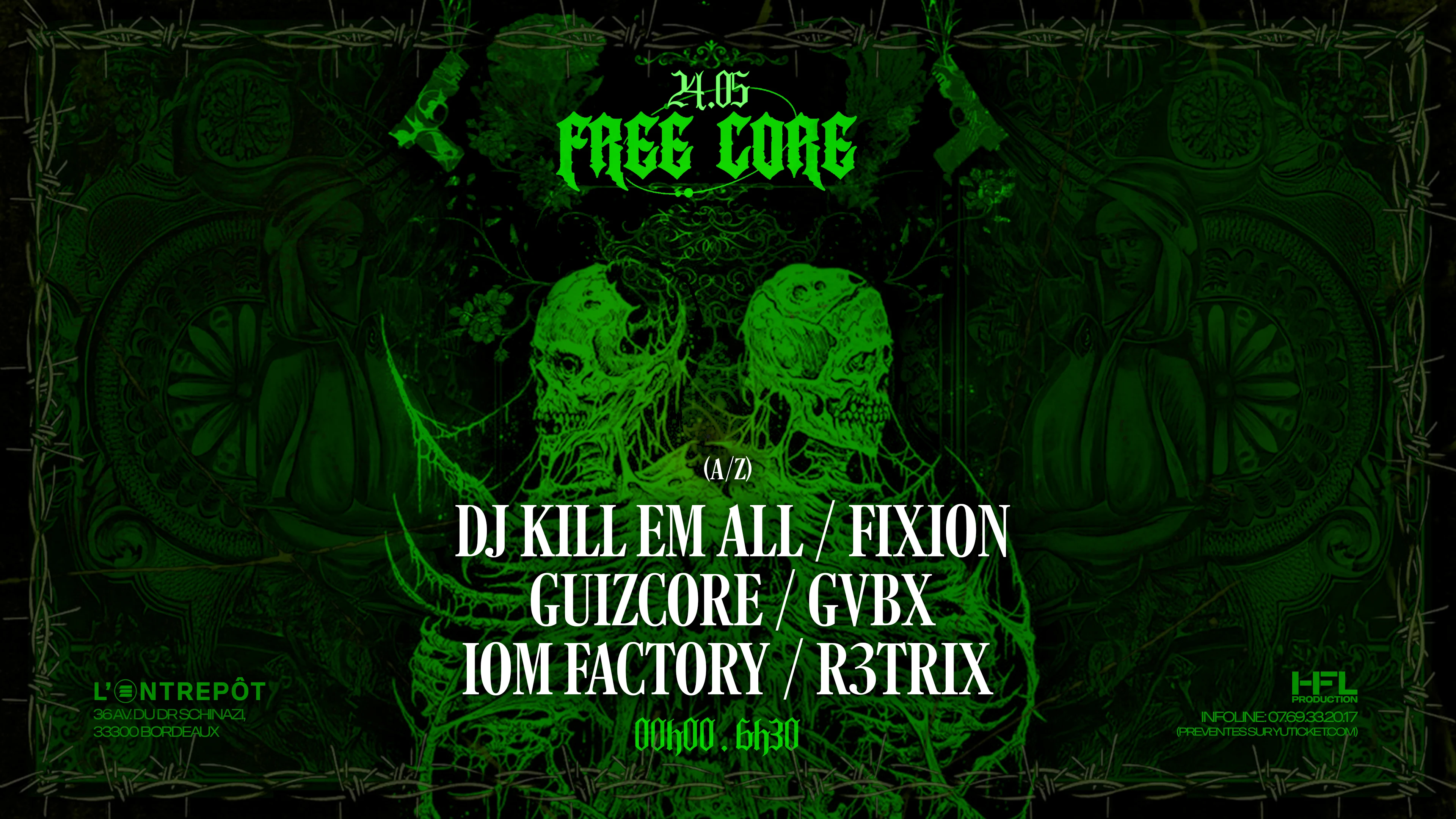 Freecore W/ Guizcore / R3trix / Fixion / Gvbx / Iom Factory