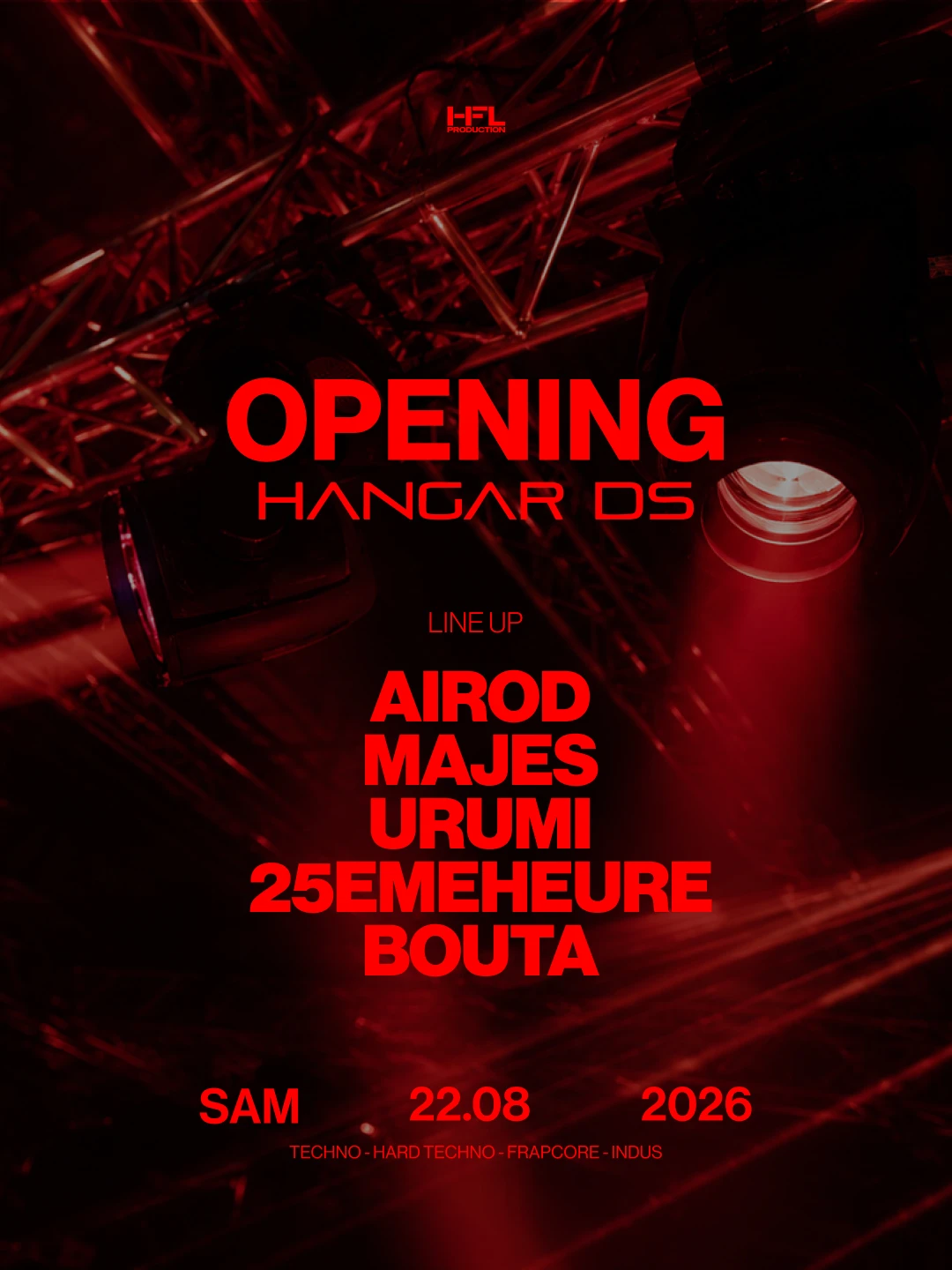 Opening - Hangar Ds // Airod - Majes - Urumi - 25emeheure