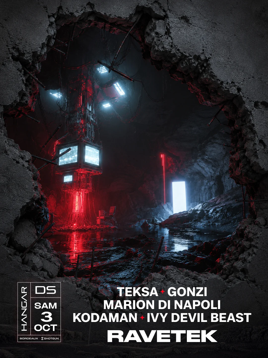 Ravetek // Teksa - Gonzi - Marion DI Napoli - Kodaman