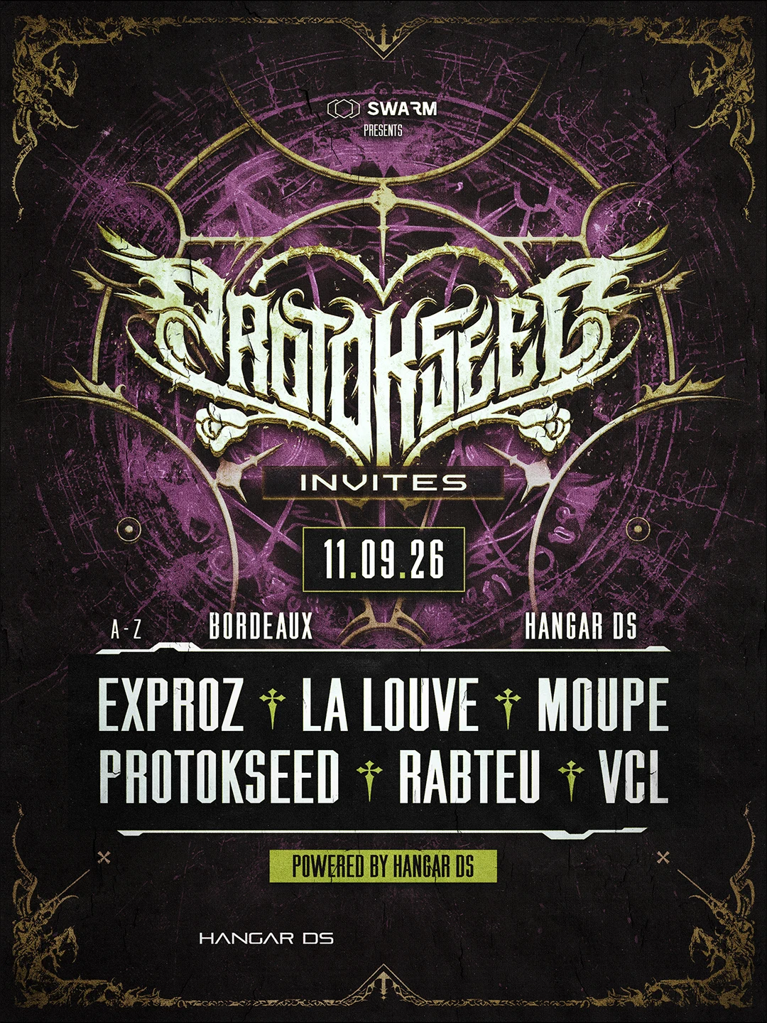 Protokseed Invites : Exproz, La Louve, Moupe, Rabteu, Vcl