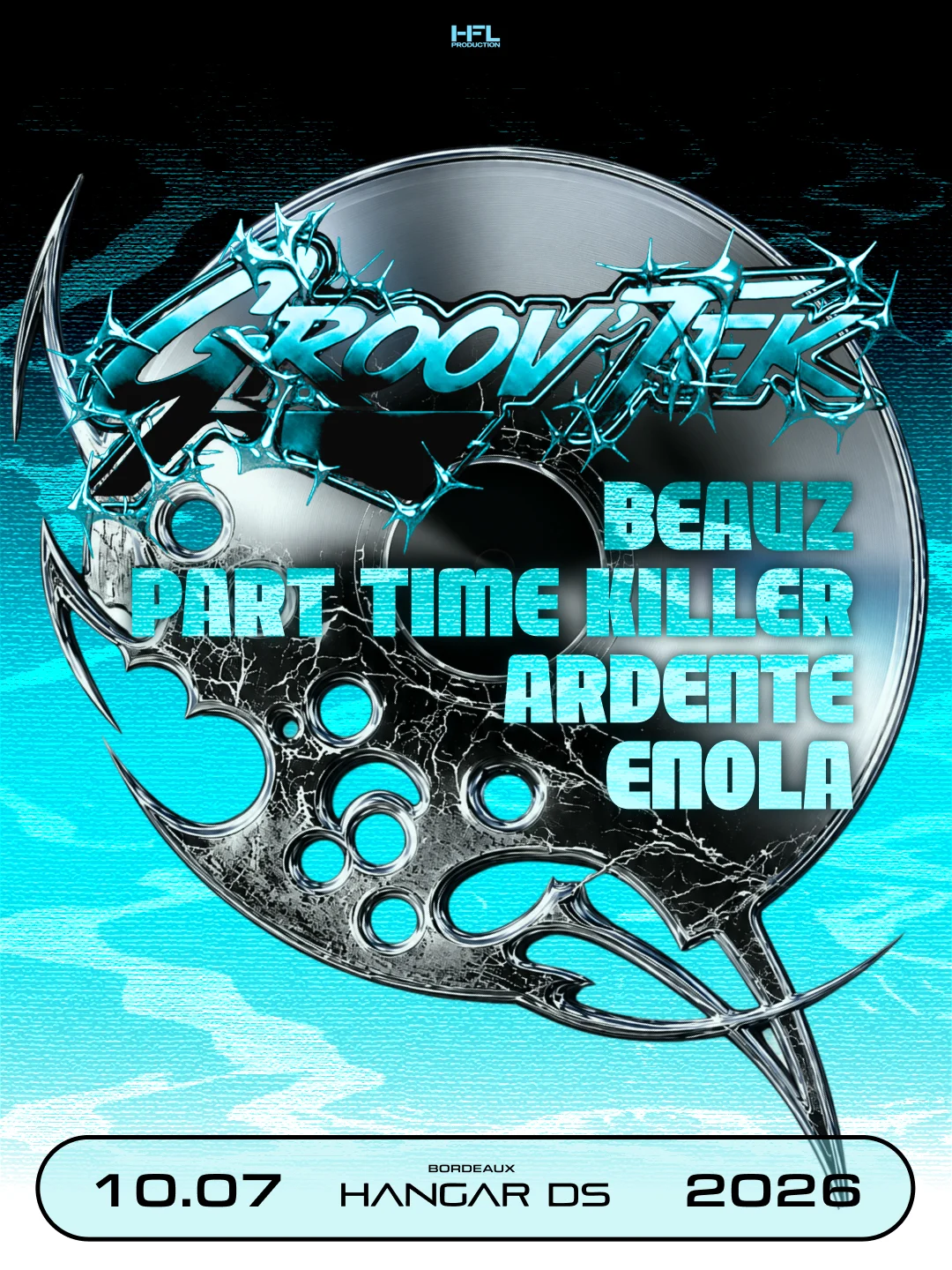 Groov'tek // Beauz - Part Time Killer - Ardente - Enola
