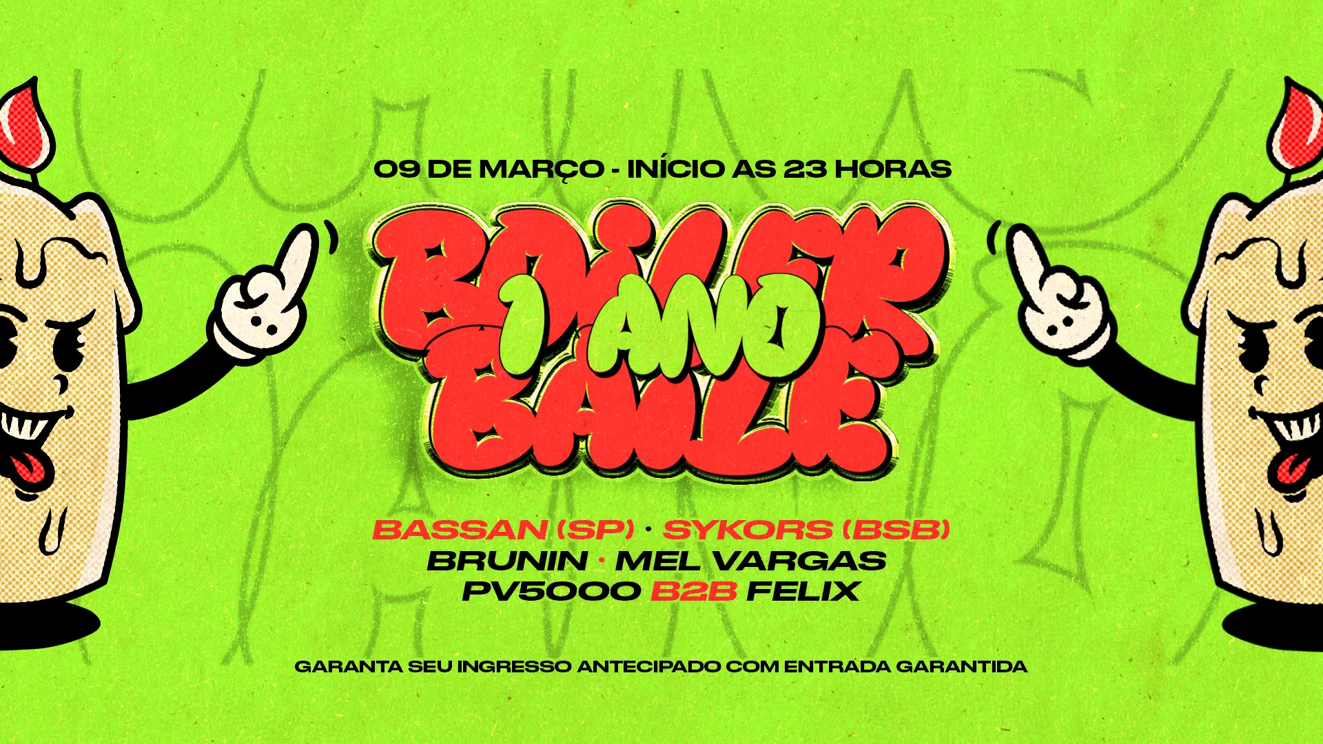 Boiler Baile 1 Ano Com Bassan E Sykors