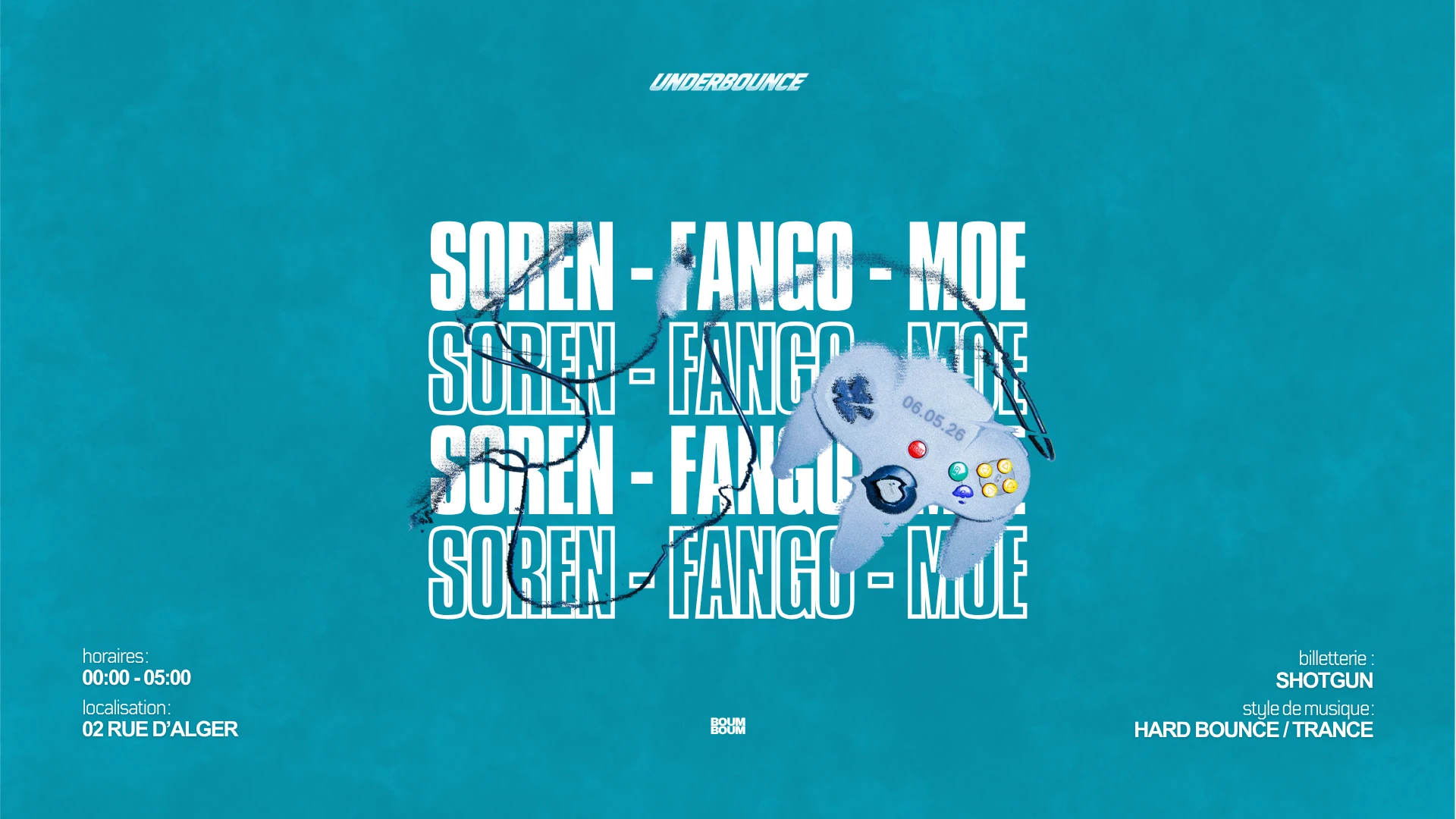 Underbounce : Soren - Fango - Moe