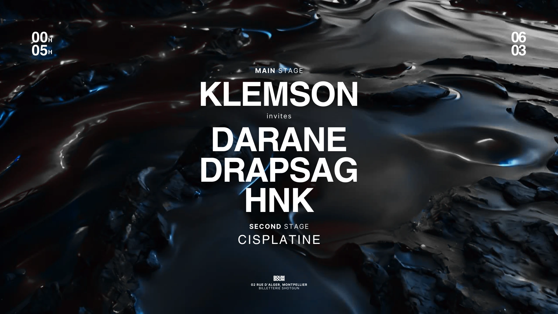 Boum Boum : Klemson Invites Darane - Drapsag - Hnk