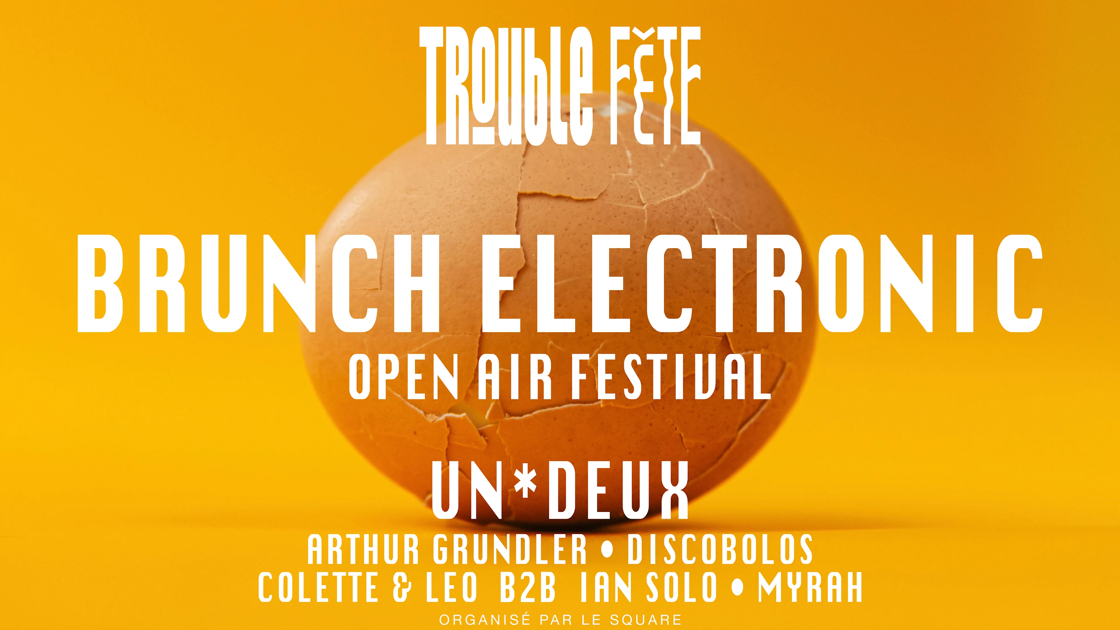 Trouble Fête • Brunch Electronique (Open Air)
