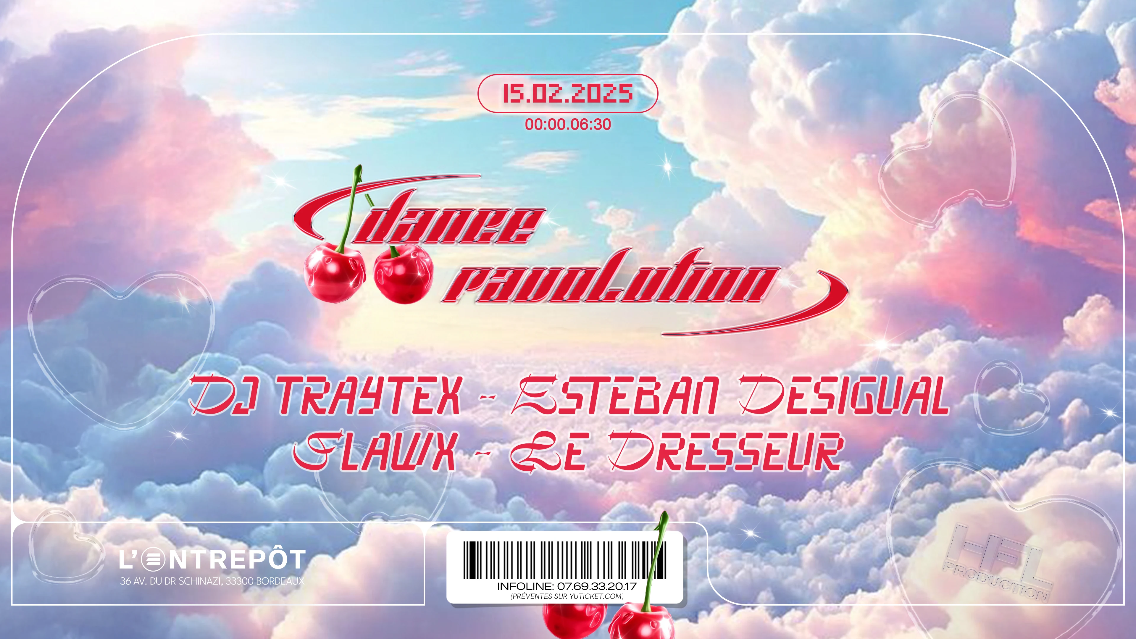 Dance Ravolution W/ Dj Traytex / Esteban Desigual / Flawx