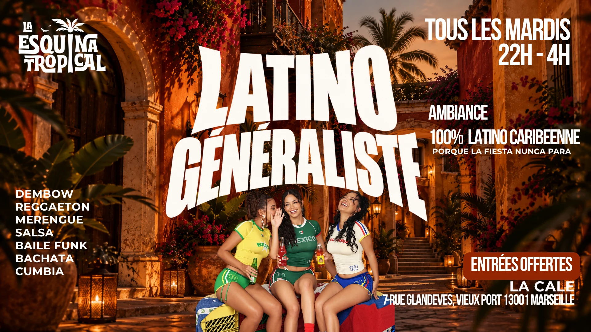 Latino Generaliste | Esquina X La Cale