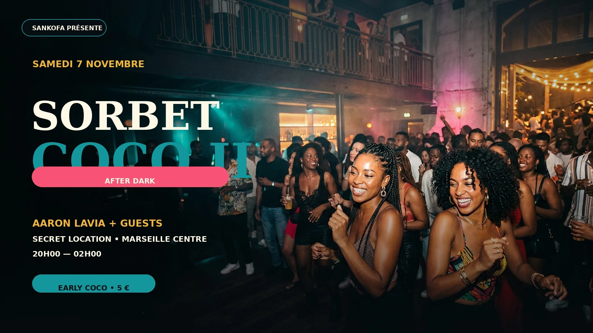 Sankofa • Sorbet Coco II — After Dark 🍧🌙