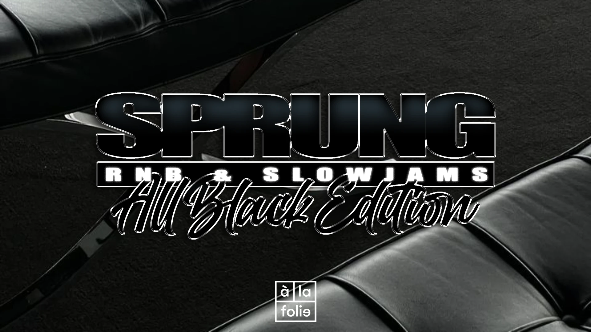 Sprung Vol.28 🌼 All Black Edition 🏴♠️