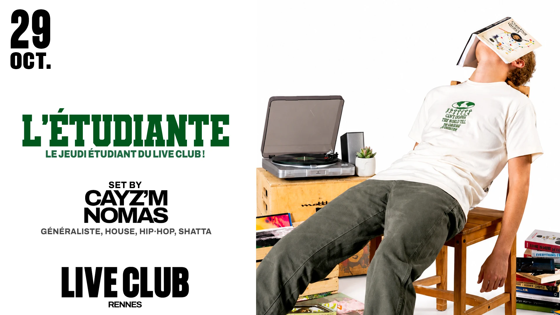 L'étudiante : Cayz'm (Généraliste) - Nomas(Shatta/Rap)