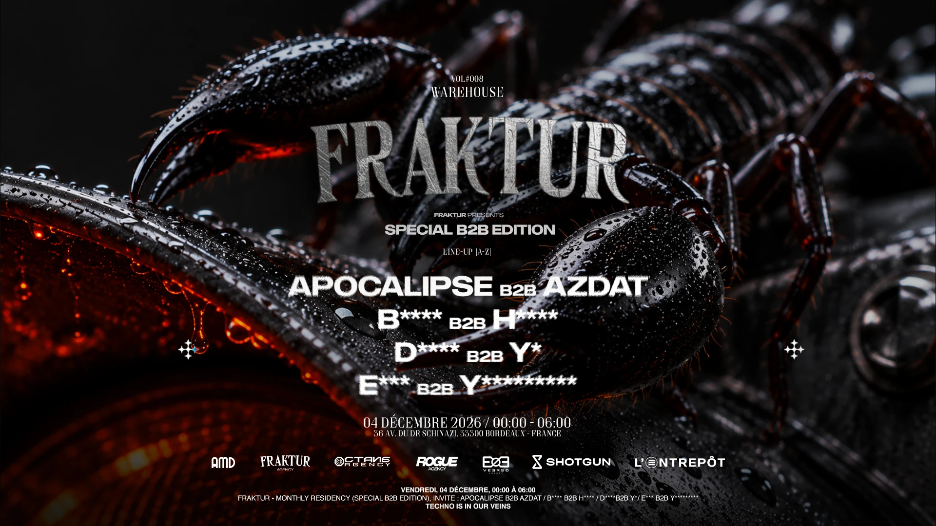 Fraktur - B2b Edition W/ Apocalipse B2b Azdat / & More